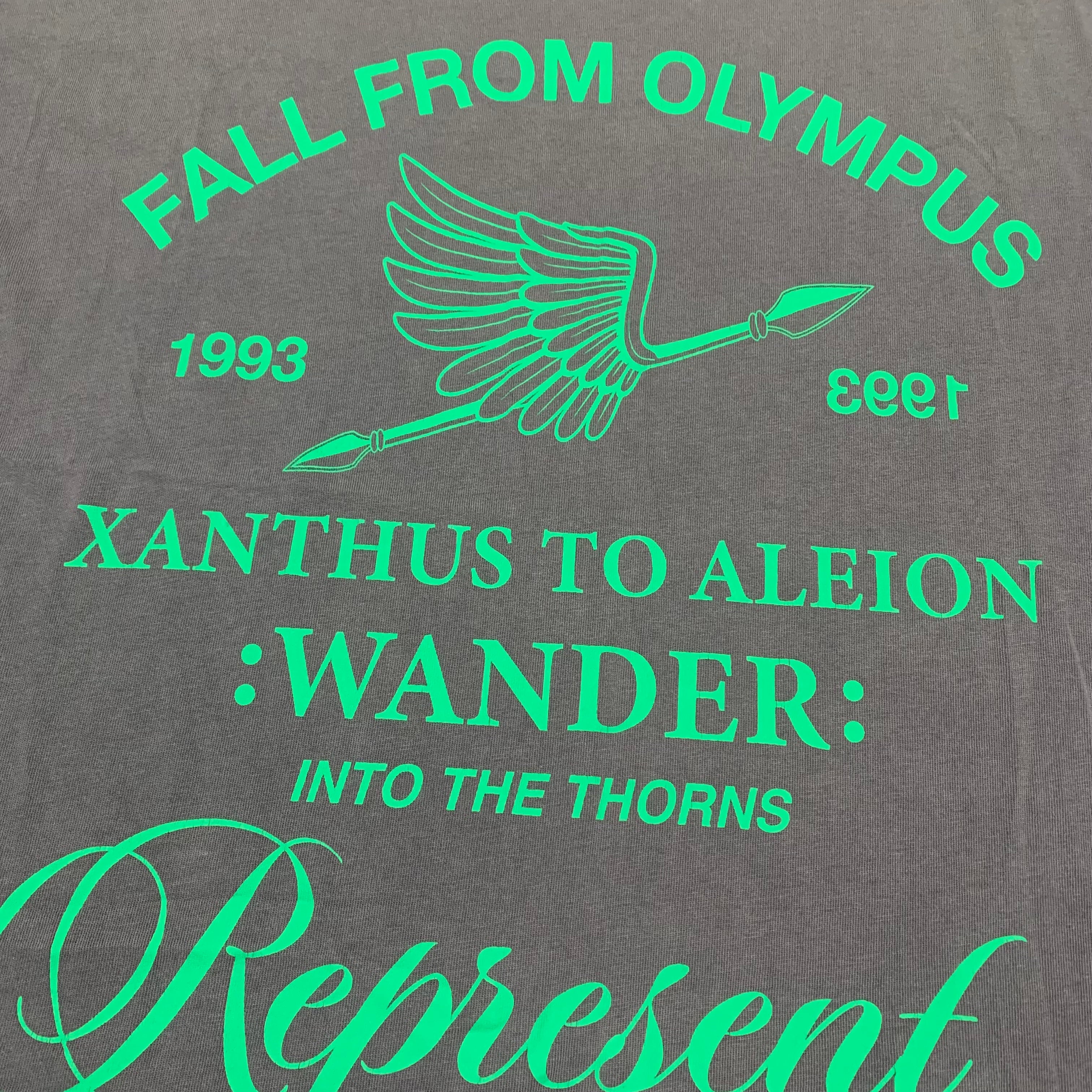 Represent Medium Fall From Olympus Storm Grey Tee