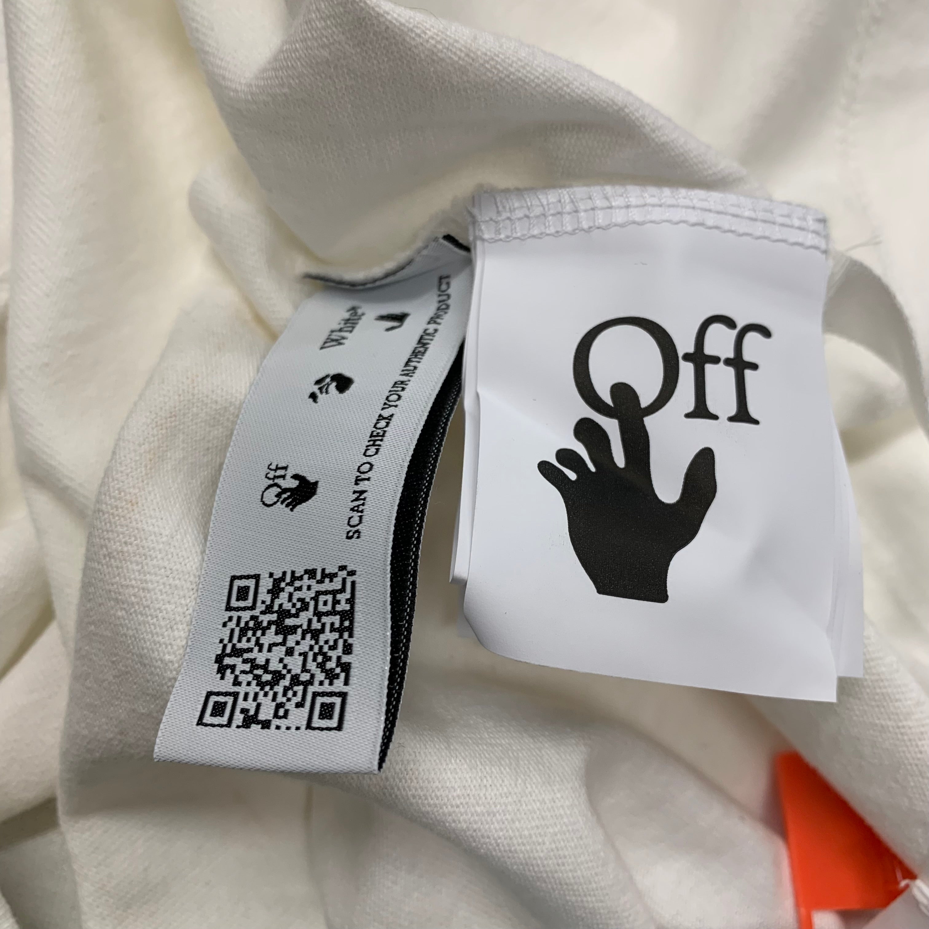 Off White XXS Tee Degrade Arrows White T-Shirt Virgil Abloh