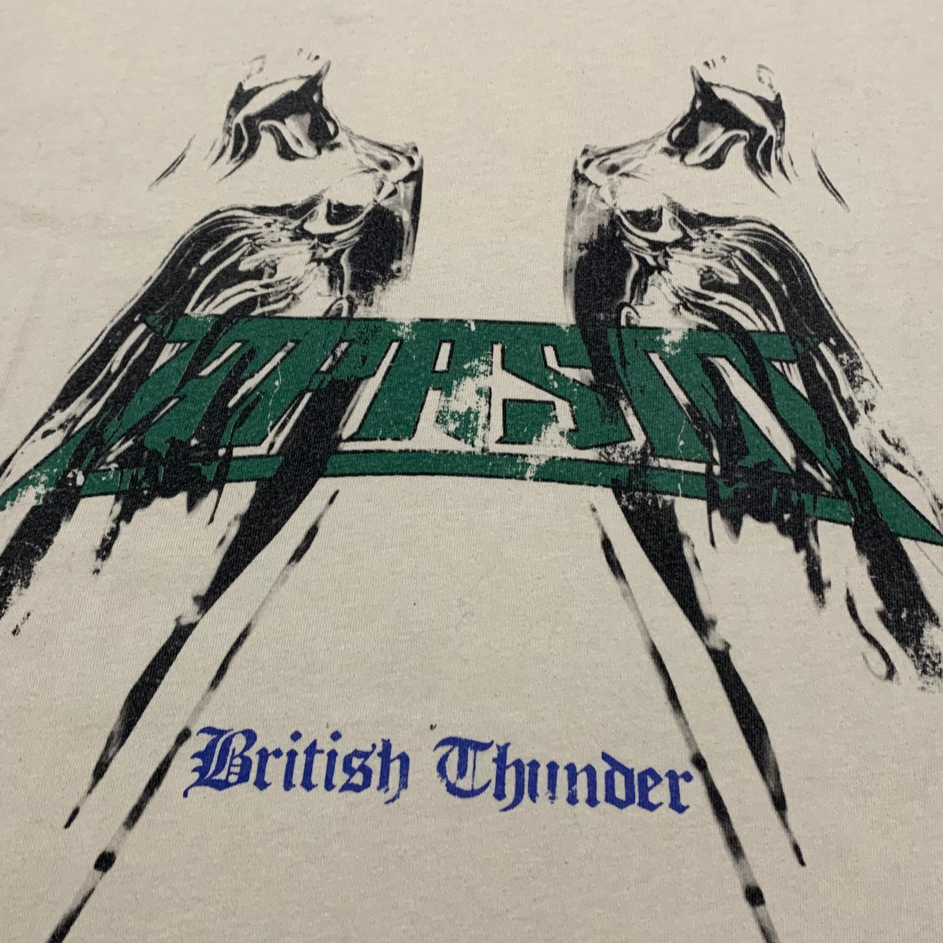 Represent XS British Thunder Vintage White Tee