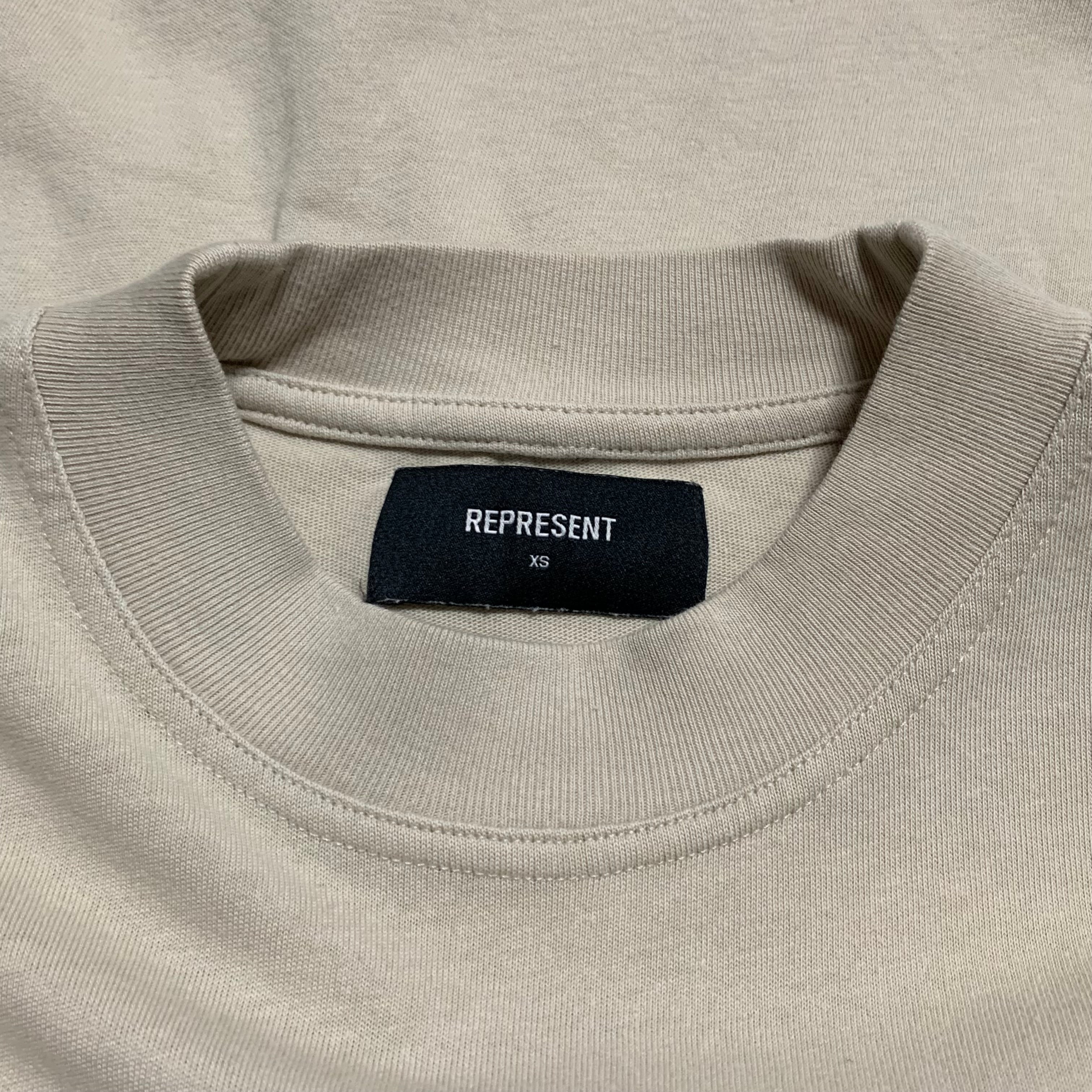 Represent XS Feel The Heat Vintage White Tee