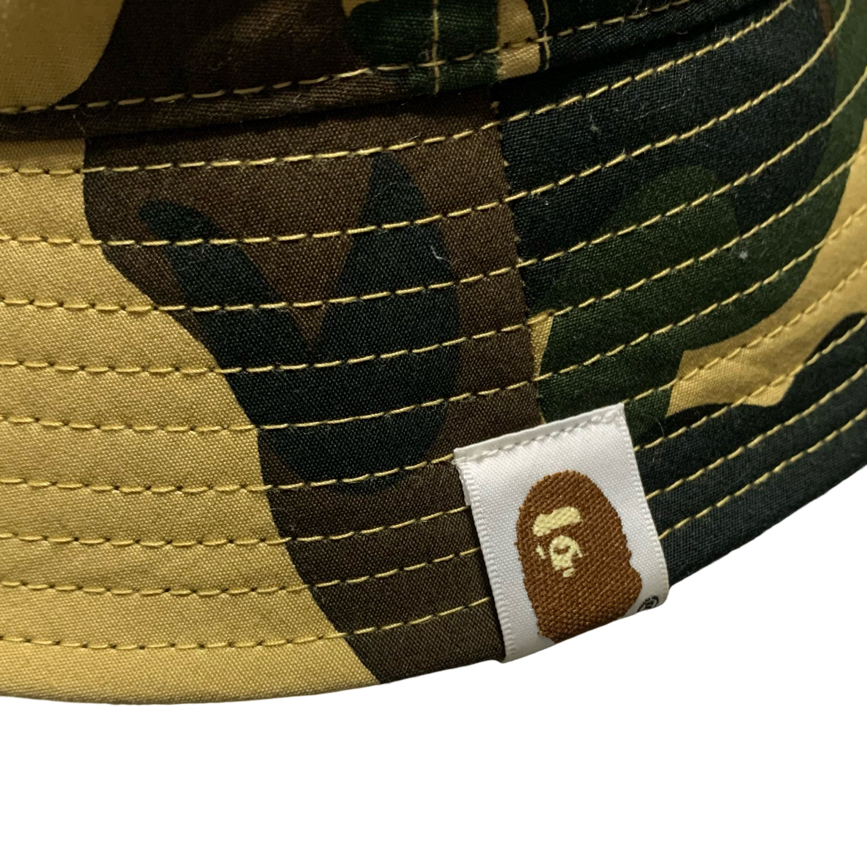 Bape Bucket Hat 1st Camo A Bathing Ape Yellow