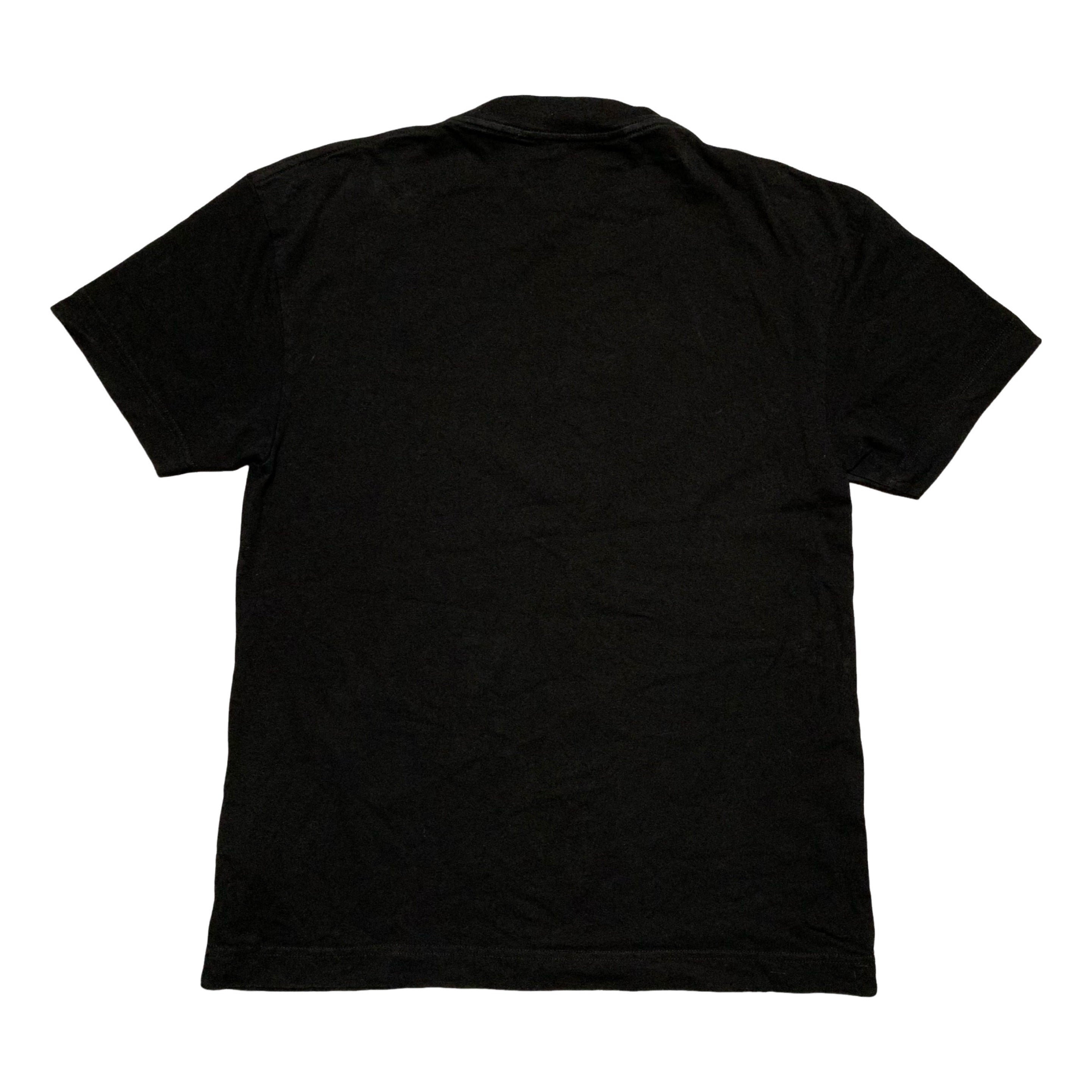Palm Angels Small Tee Paris Sprayed Black T-Shirt