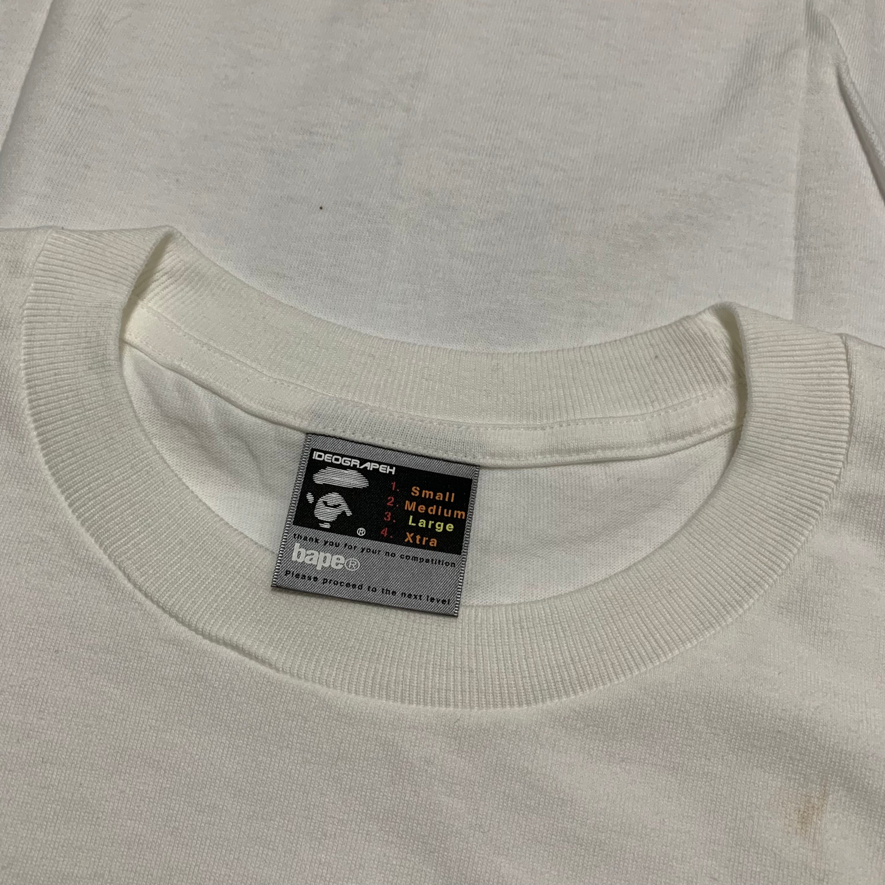 Bape Large London White Tee A Bathing Ape One Year Anniversary Rare Vintage