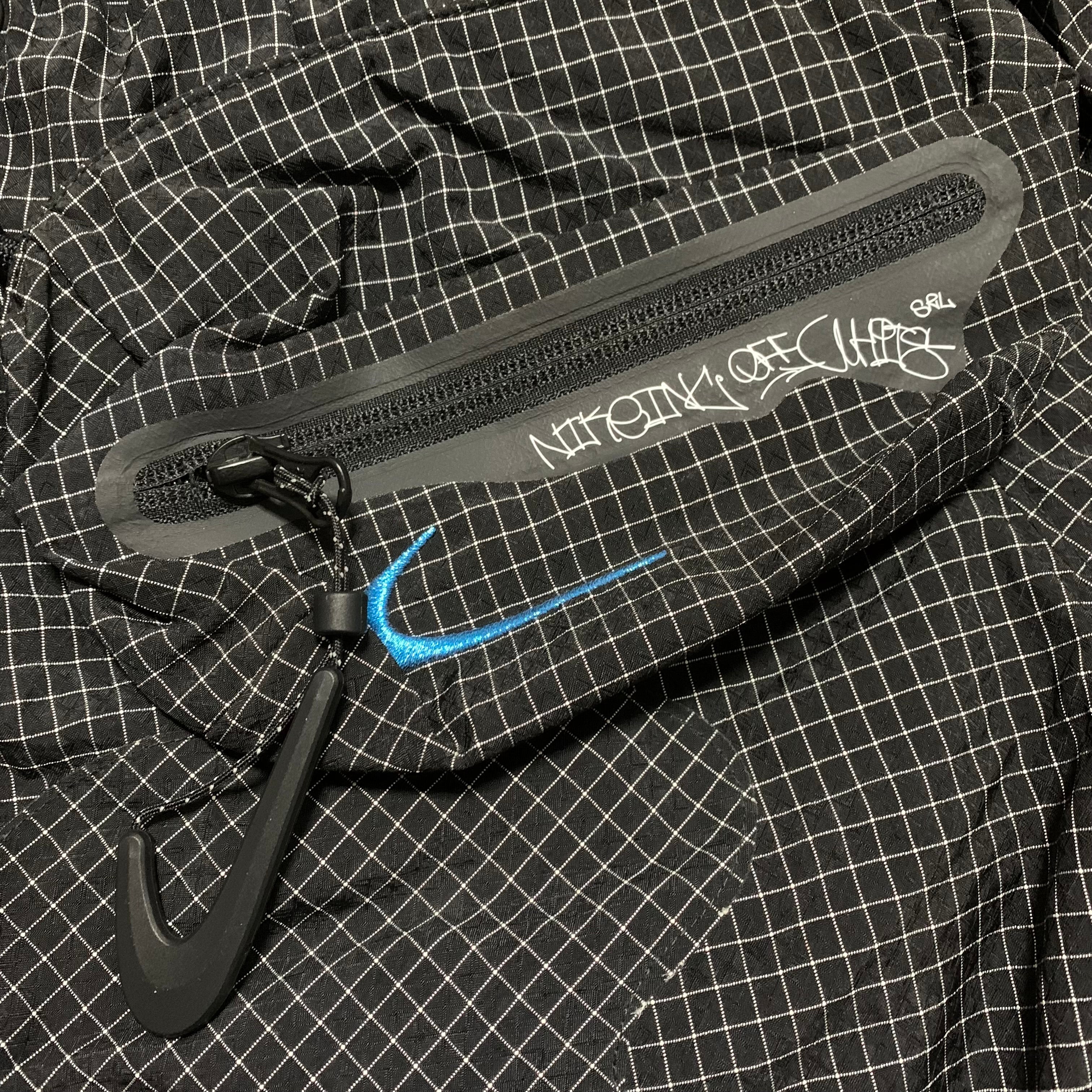 Off White Nike XS Shorts Black Woven 002 Shorts 2022