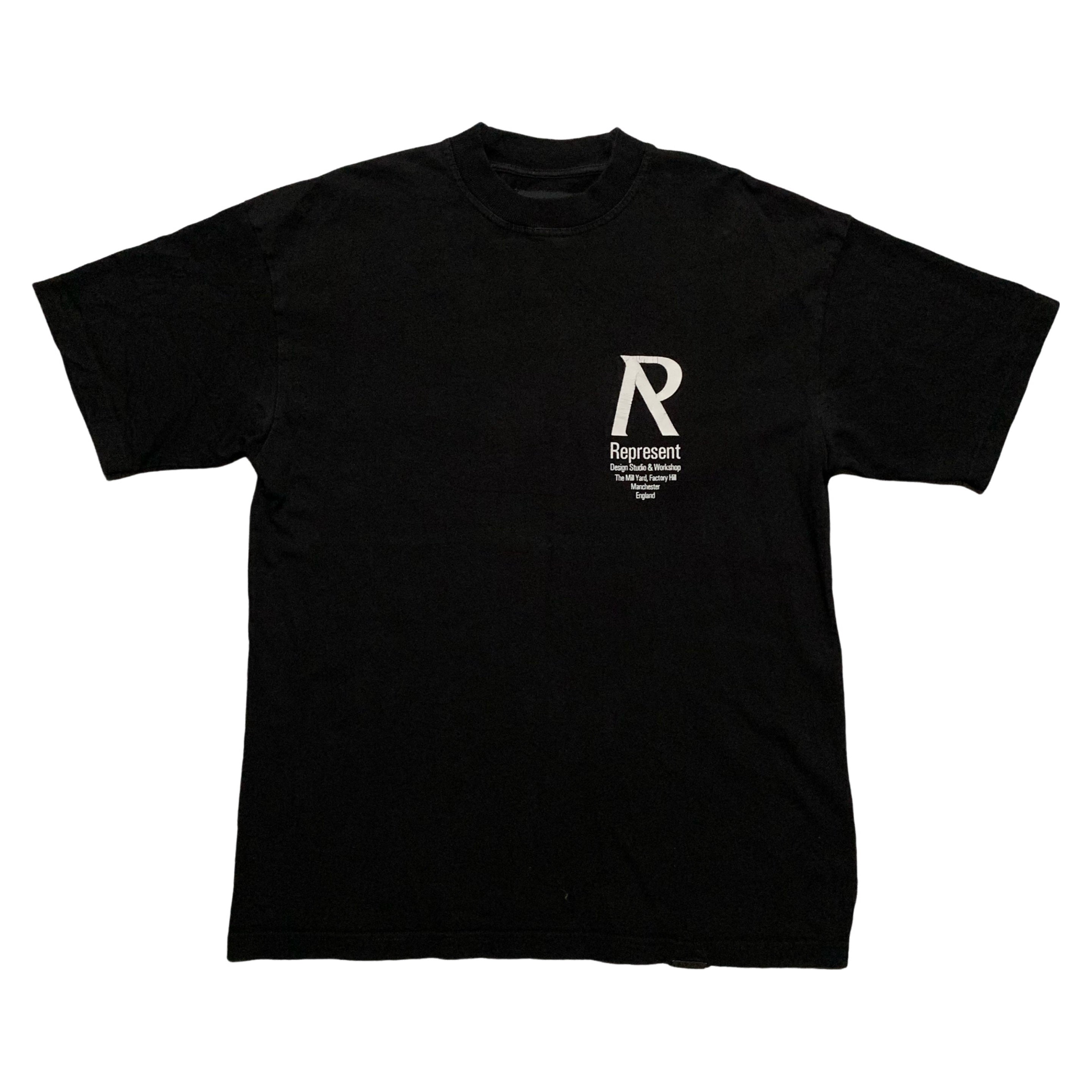 Represent XS Design Studio & Workshop Jet Black Tee