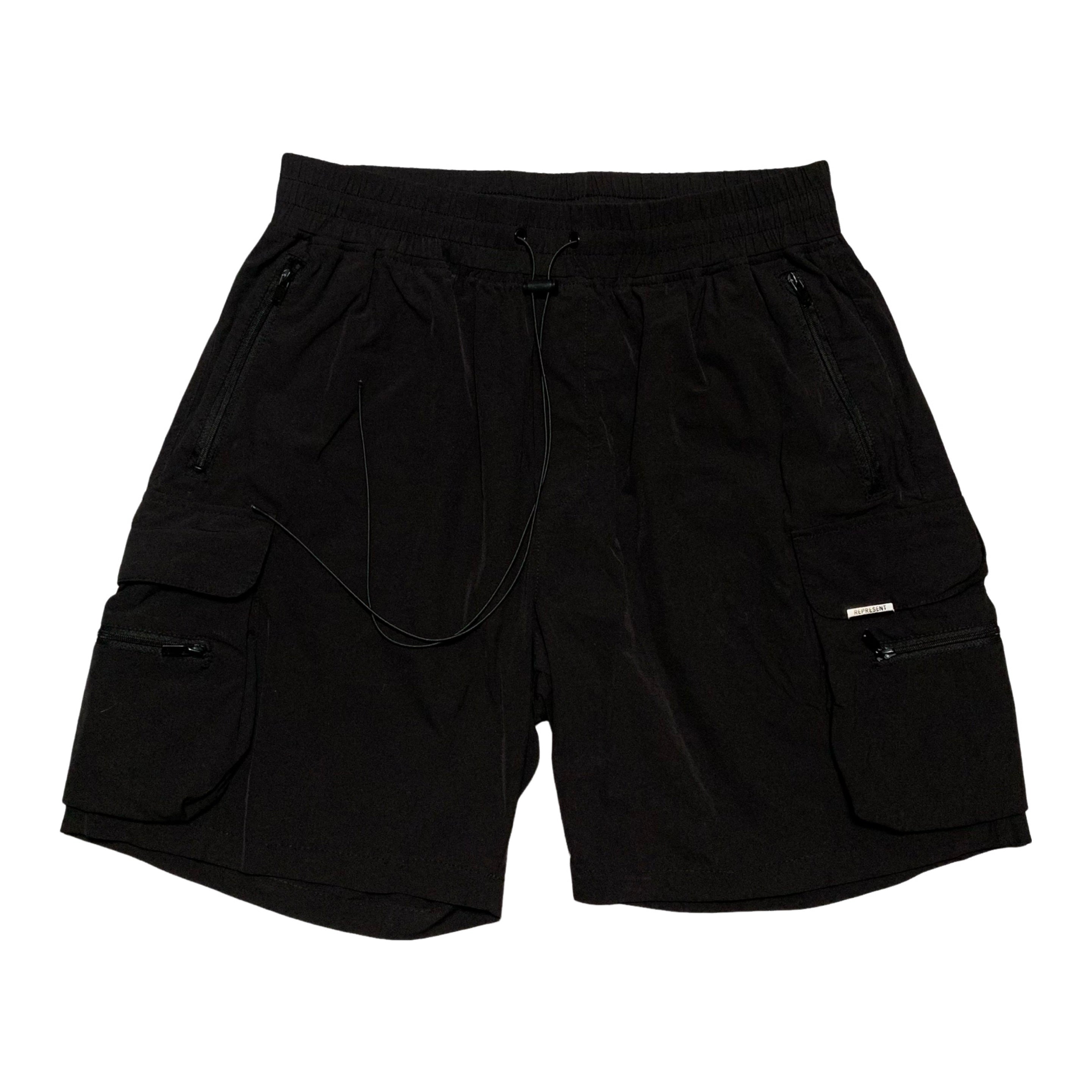 Represent Medium Shorts 247 Track Pant Bottoms Black