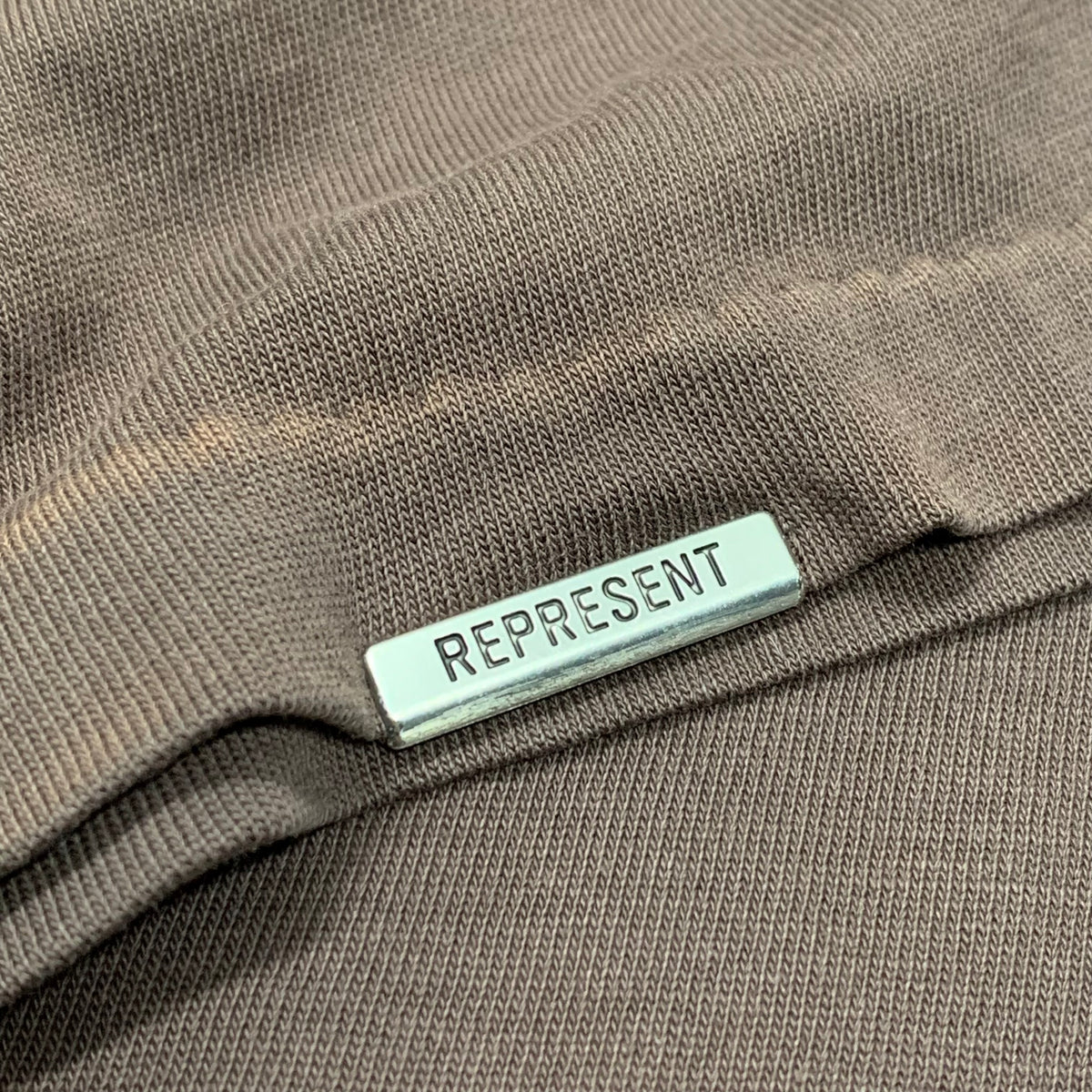 Represent XL Tee Masking Tape Initial Cedar Brown T-Shirt