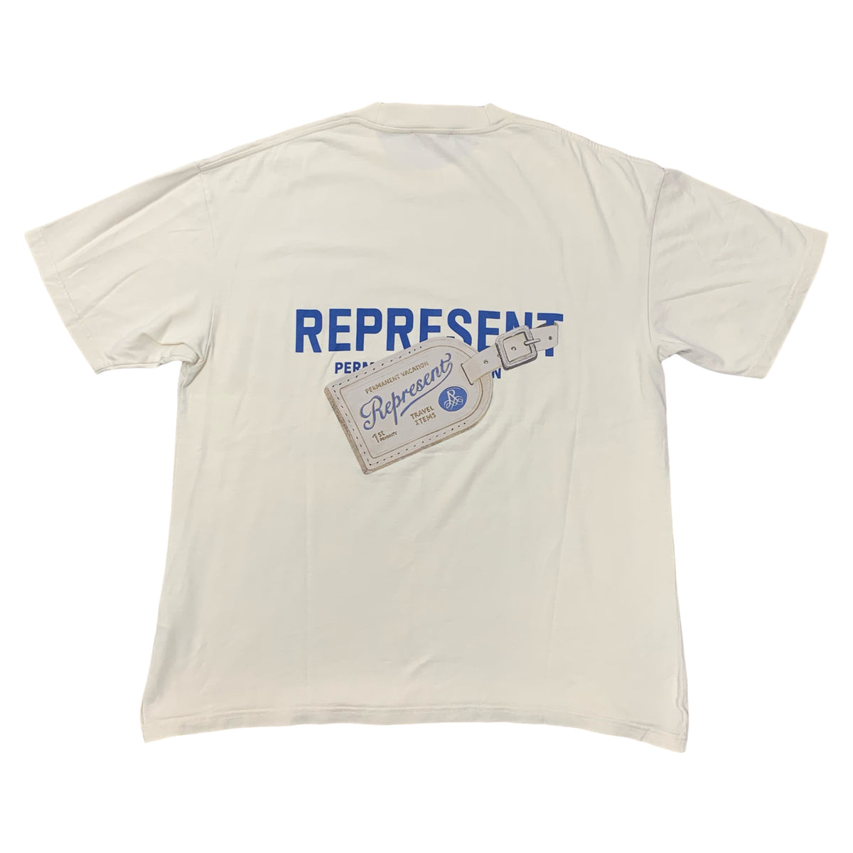 Represent Medium Tee Luggage Tag Antique White T-Shirt