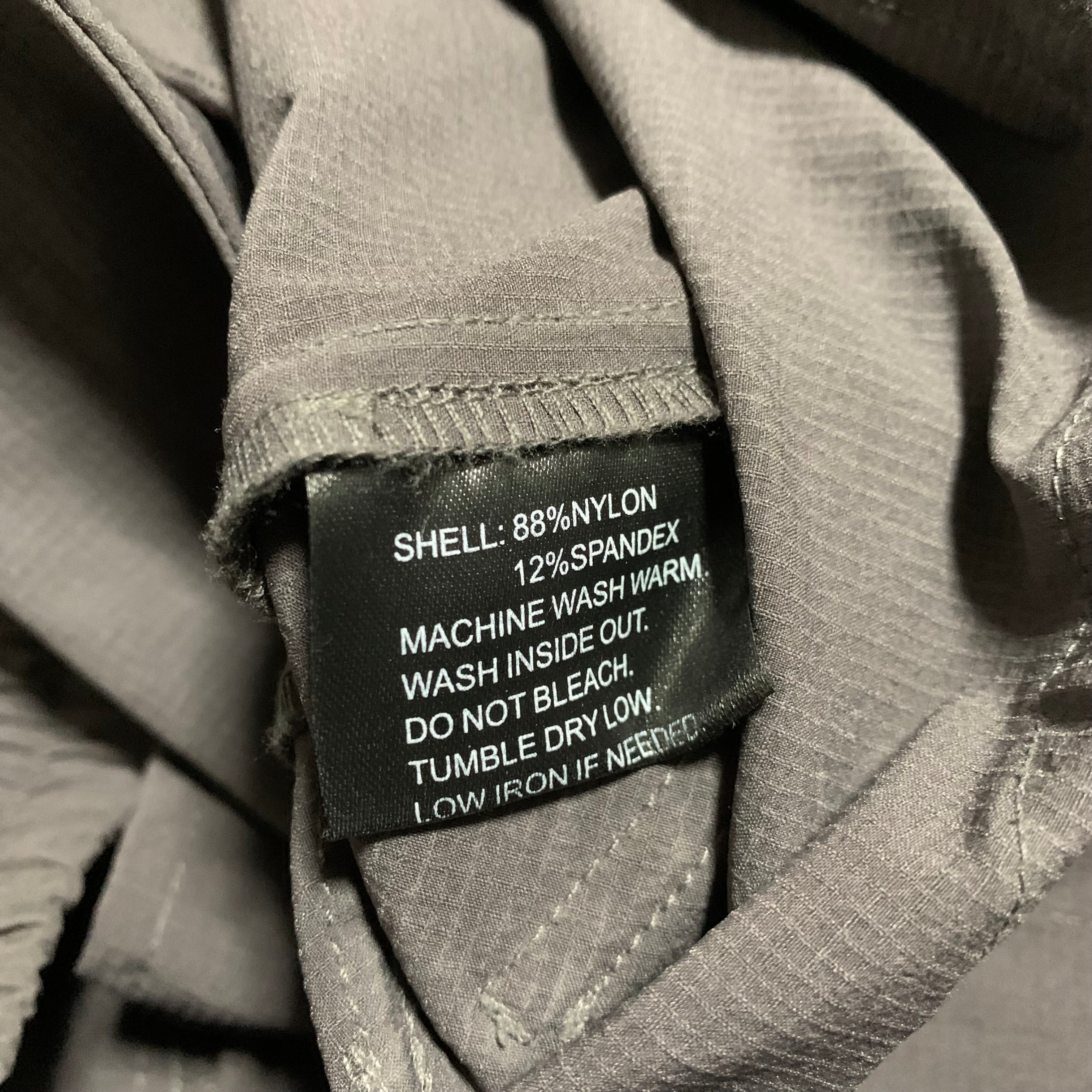 Represent Medium 247 Track Pants Bottoms Grey Zip Cargos