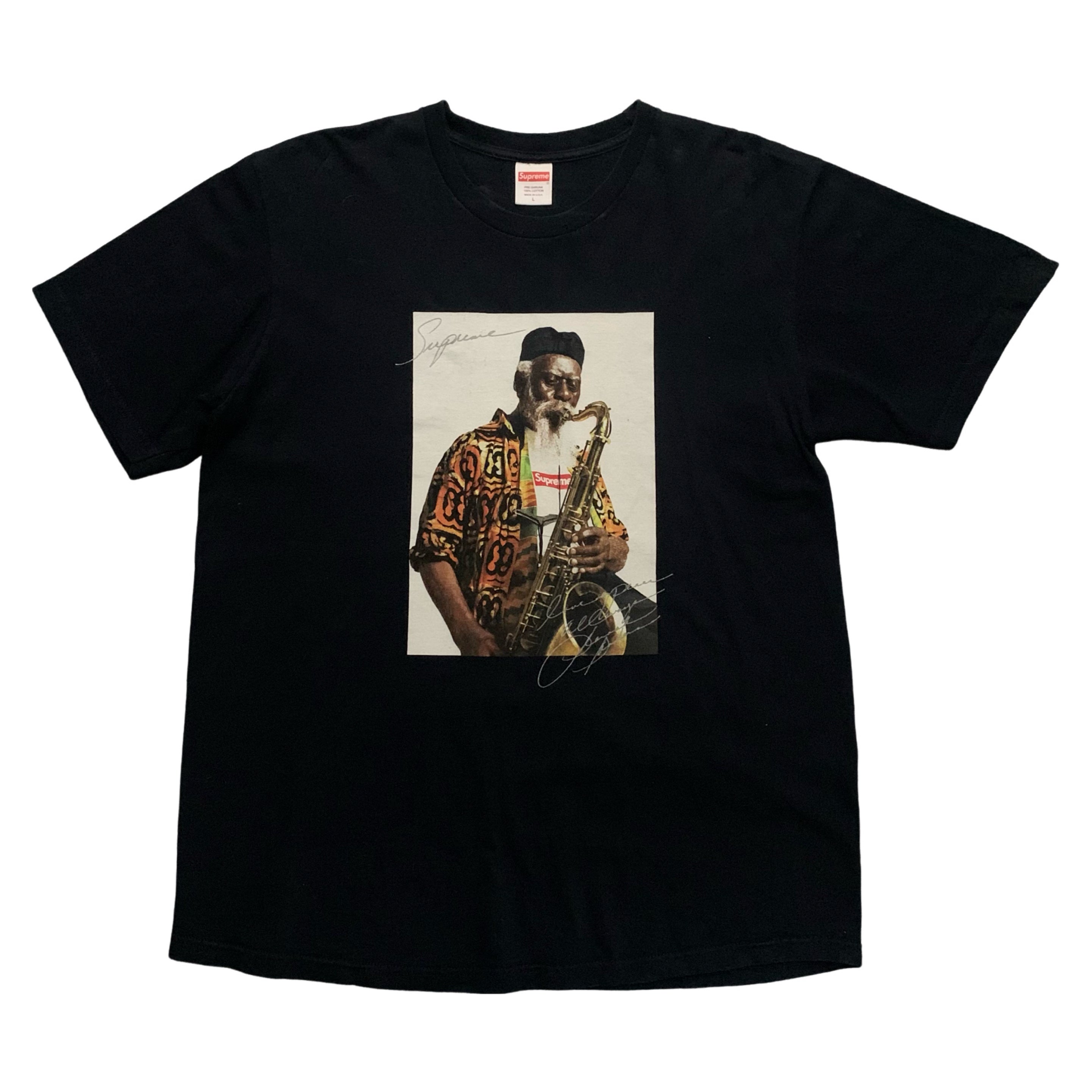 Supreme Large Pharoah Sanders Black Tee 2020