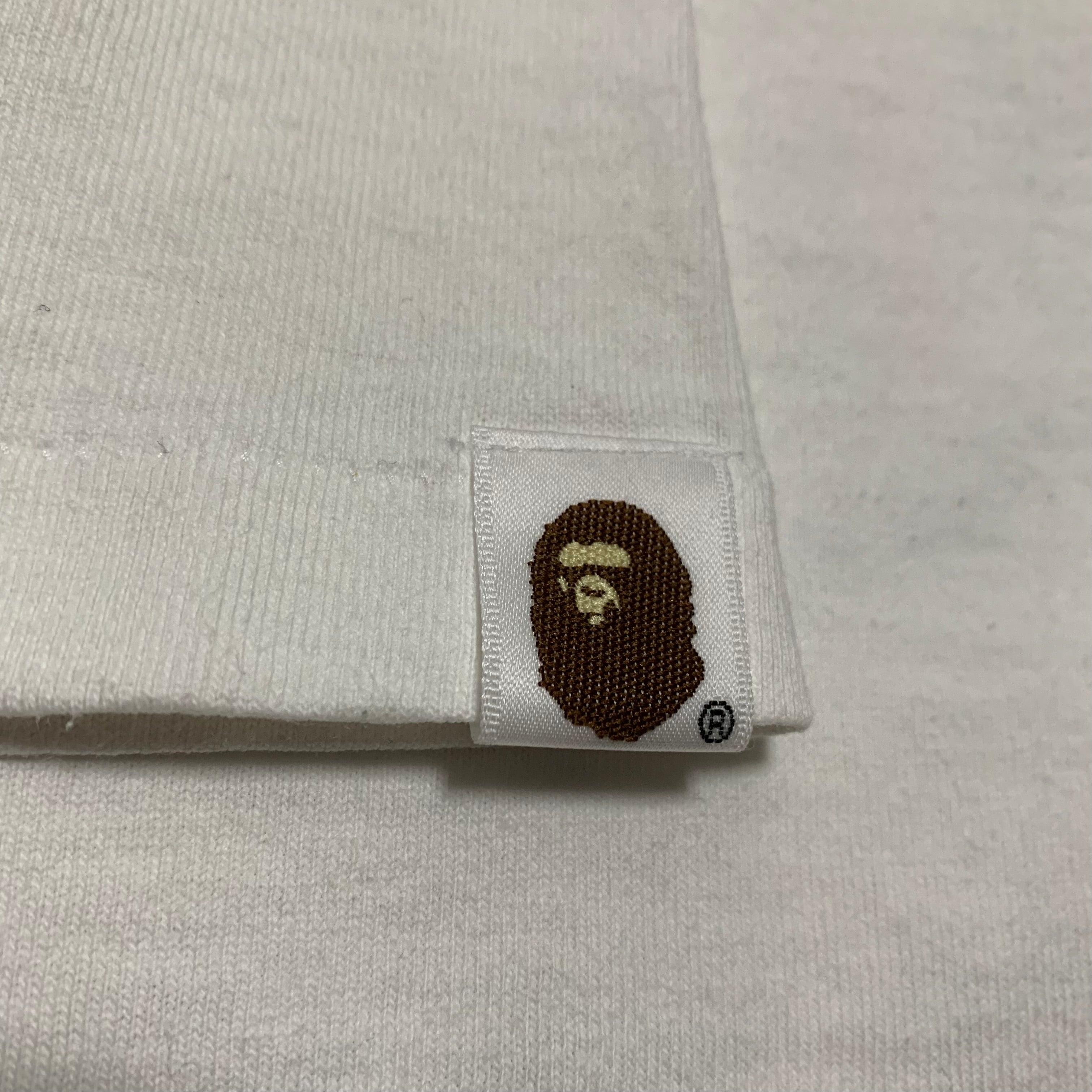 Bape Medium White Tee A Bathing Ape London Store Exclusive