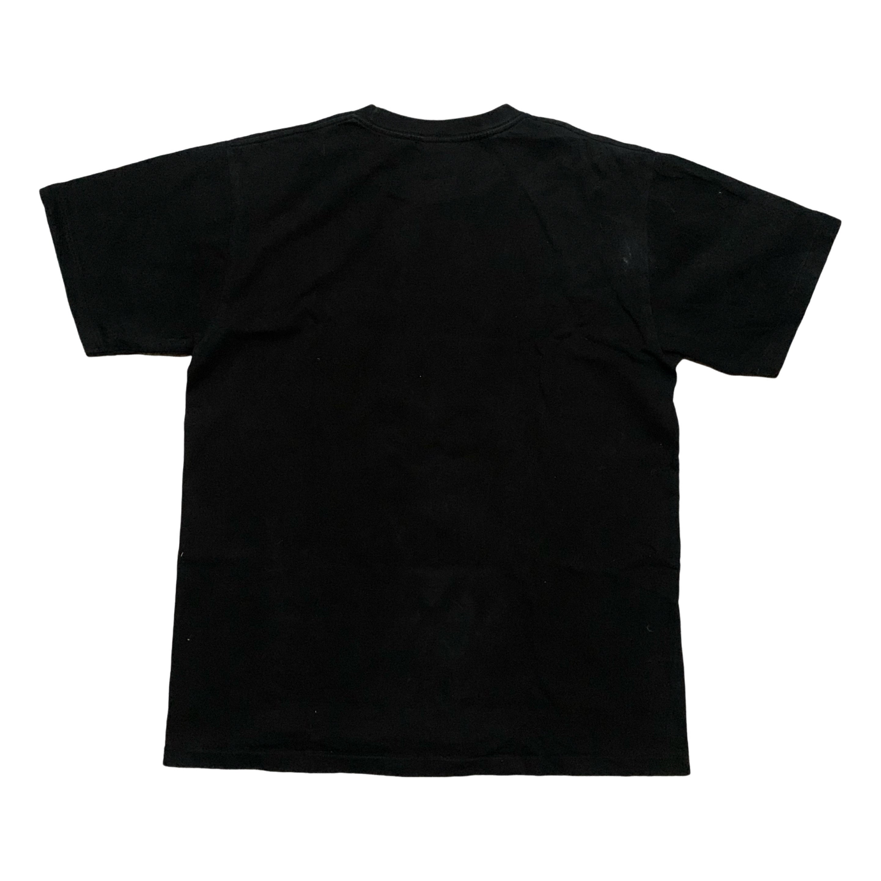 Bape Medium Storm Broken College Black Tee A Bathing Ape