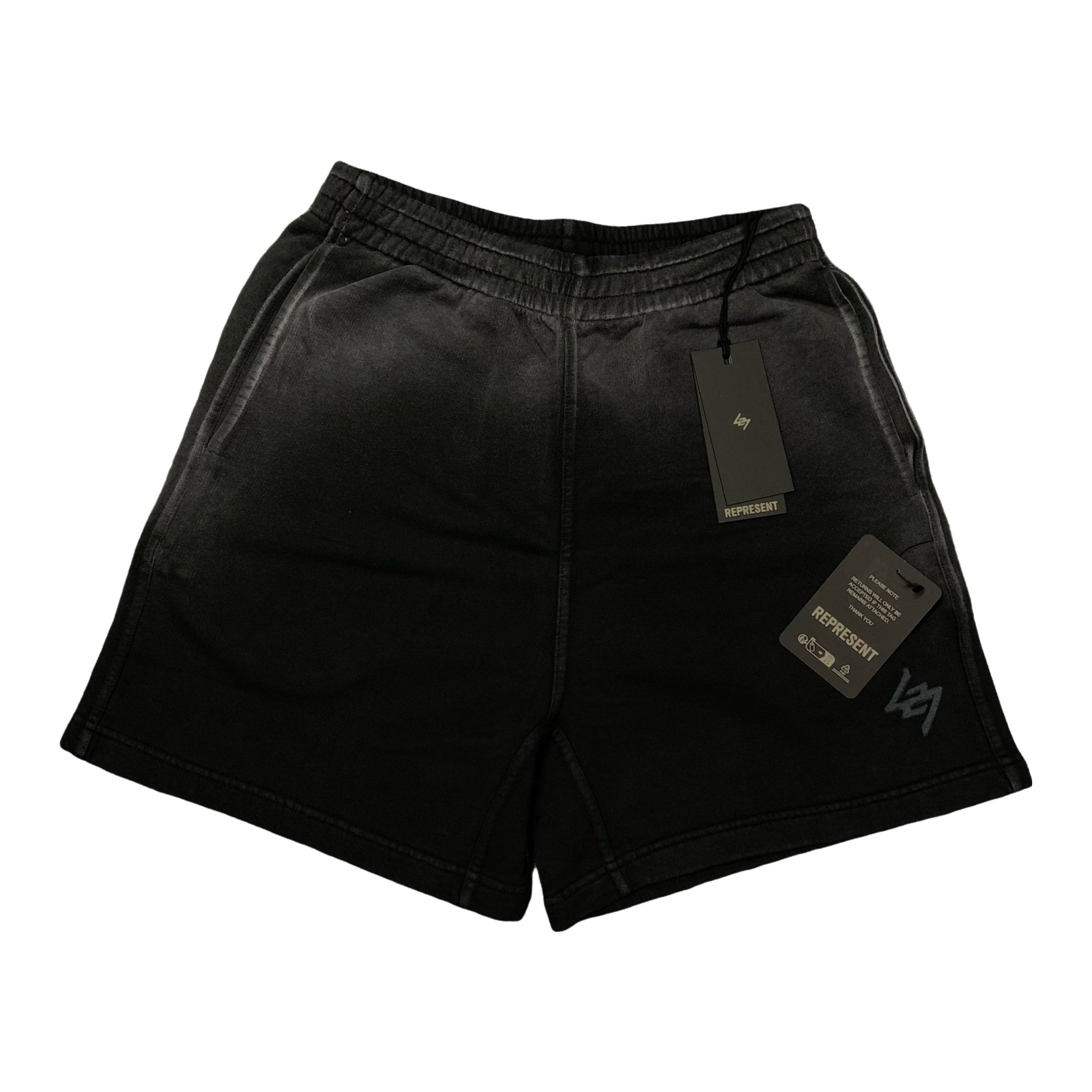 Represent XS Shorts 247 Motion Aged Black Bottoms