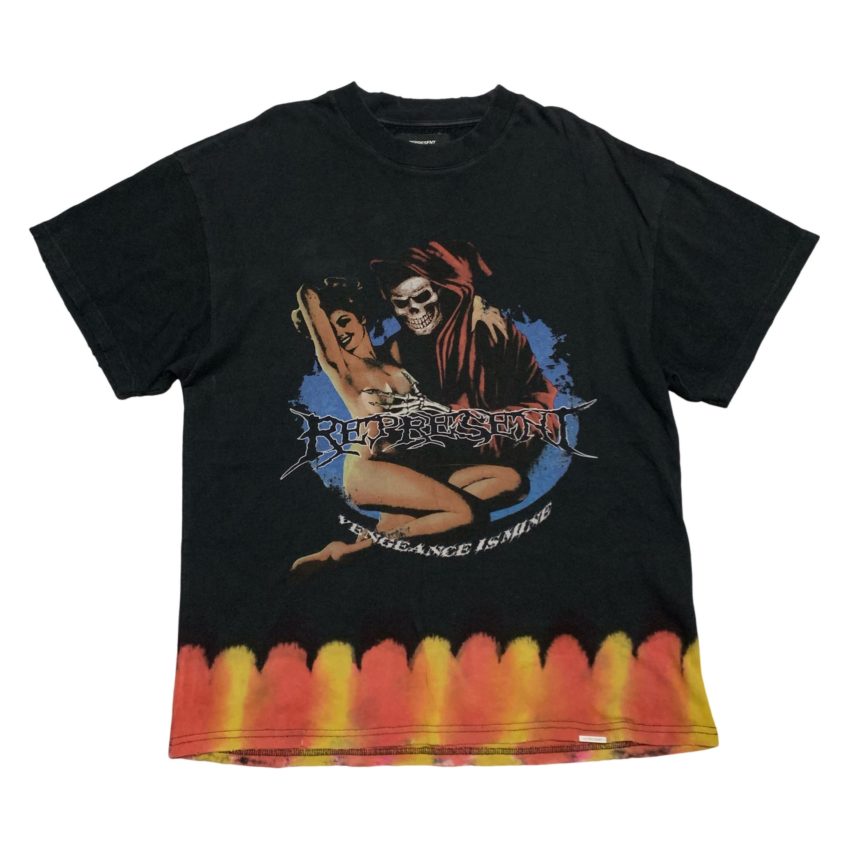 Represent Small Vengeance In Mine Vintage Black Tee