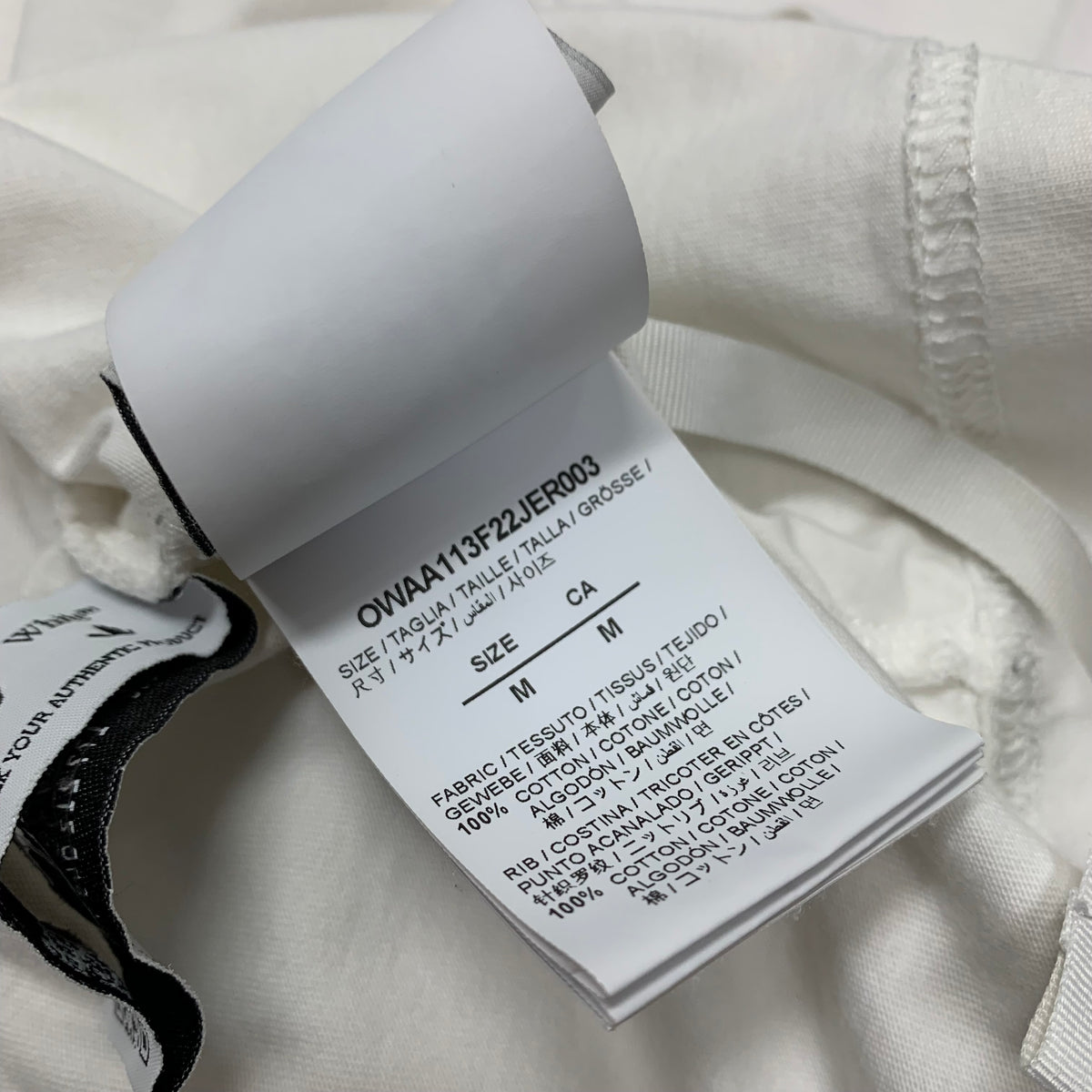 Off White Medium Tee Marker Arrows White T-Shirt Virgil Abloh