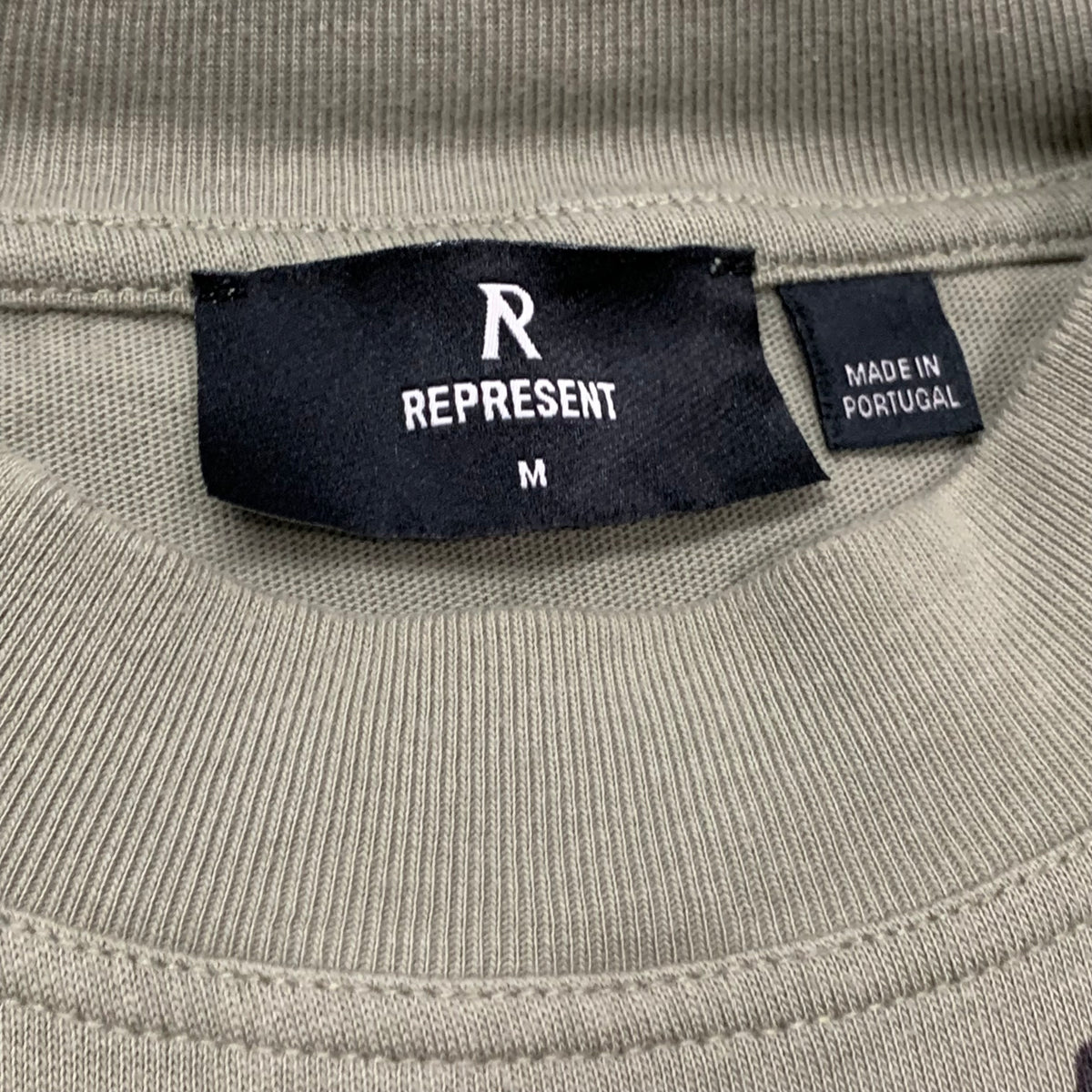 Represent Medium Tee Thoroughbred Dog Green T-Shirt
