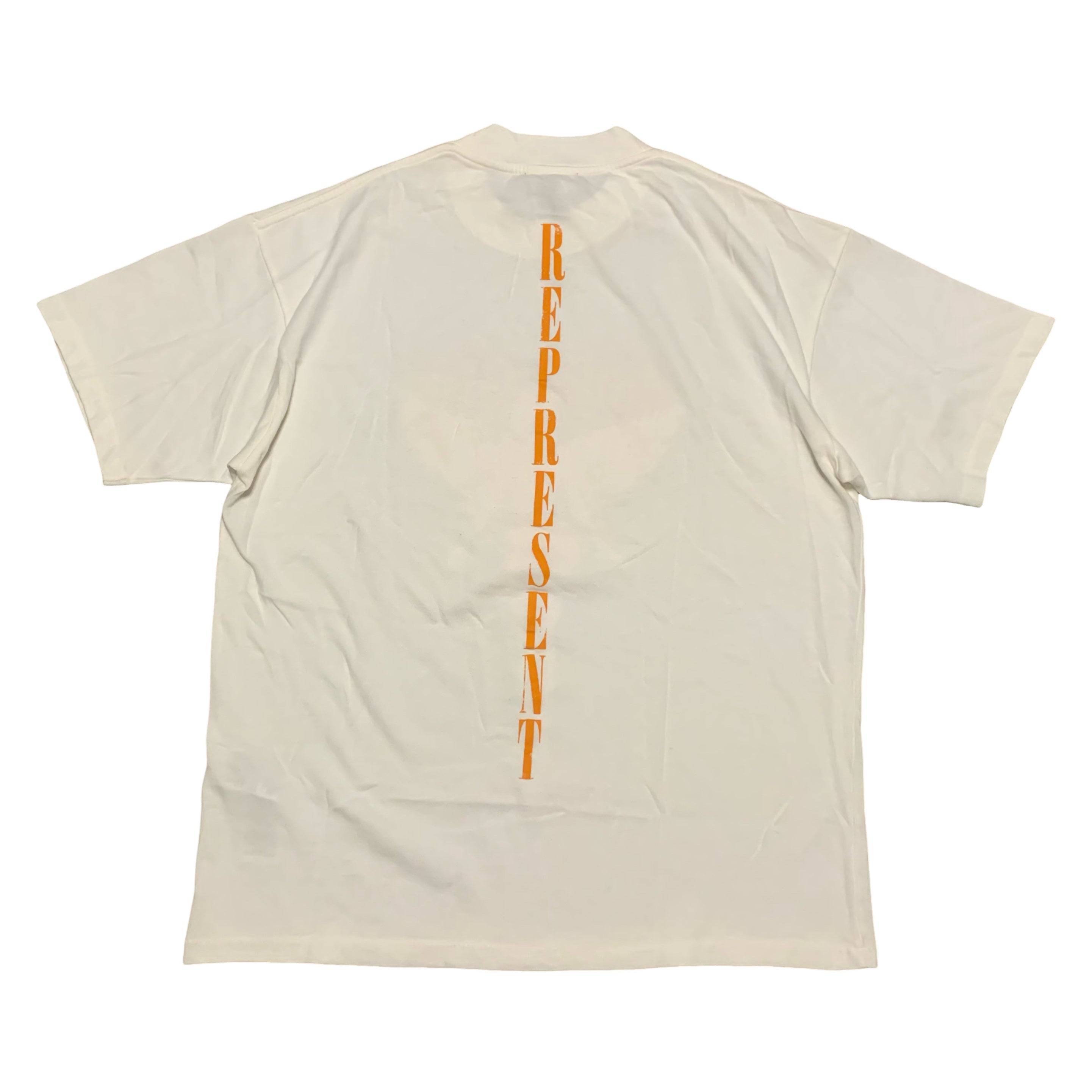 Represent Medium Horizons Flat White Tee