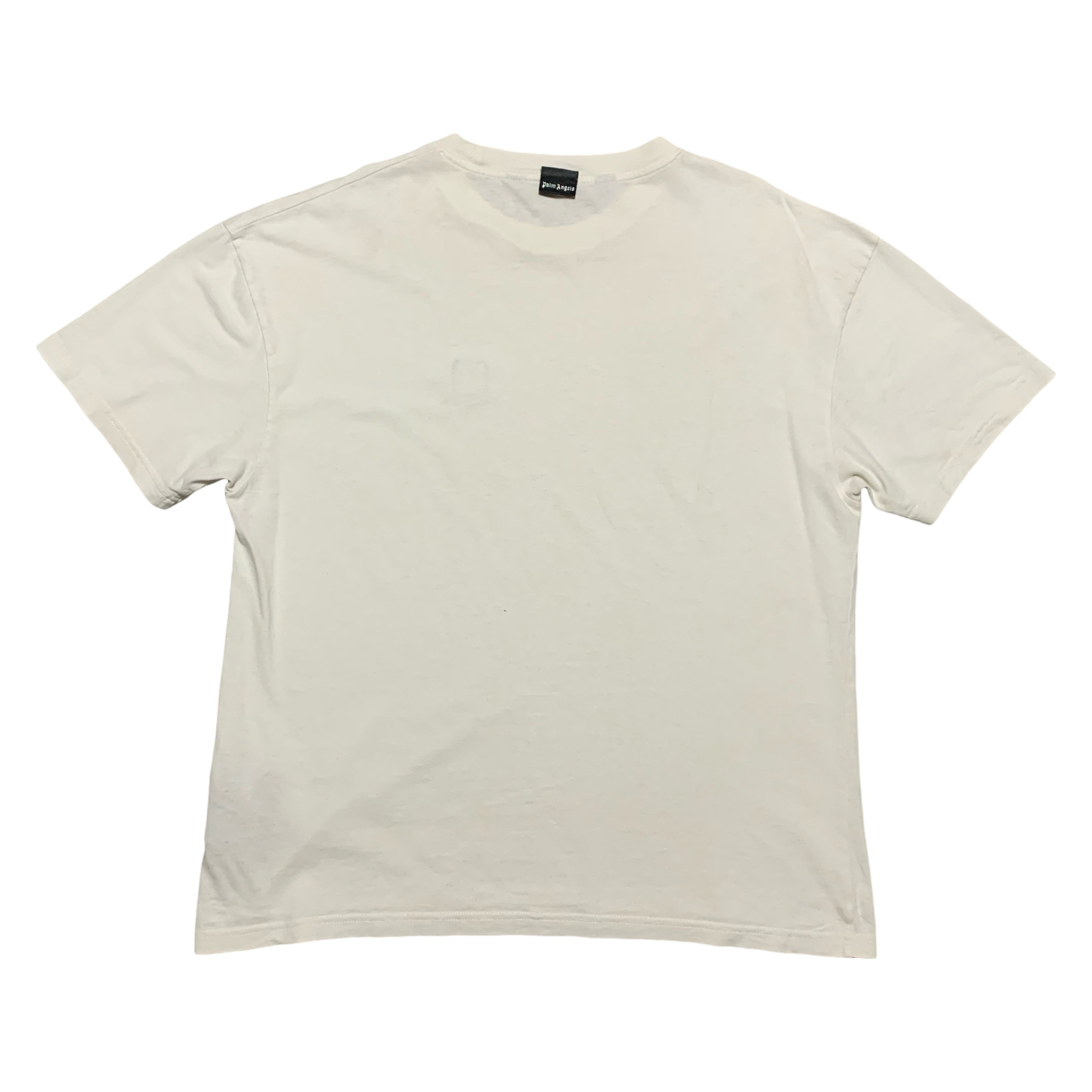 Palm Angels Medium Tree Logo White Tee