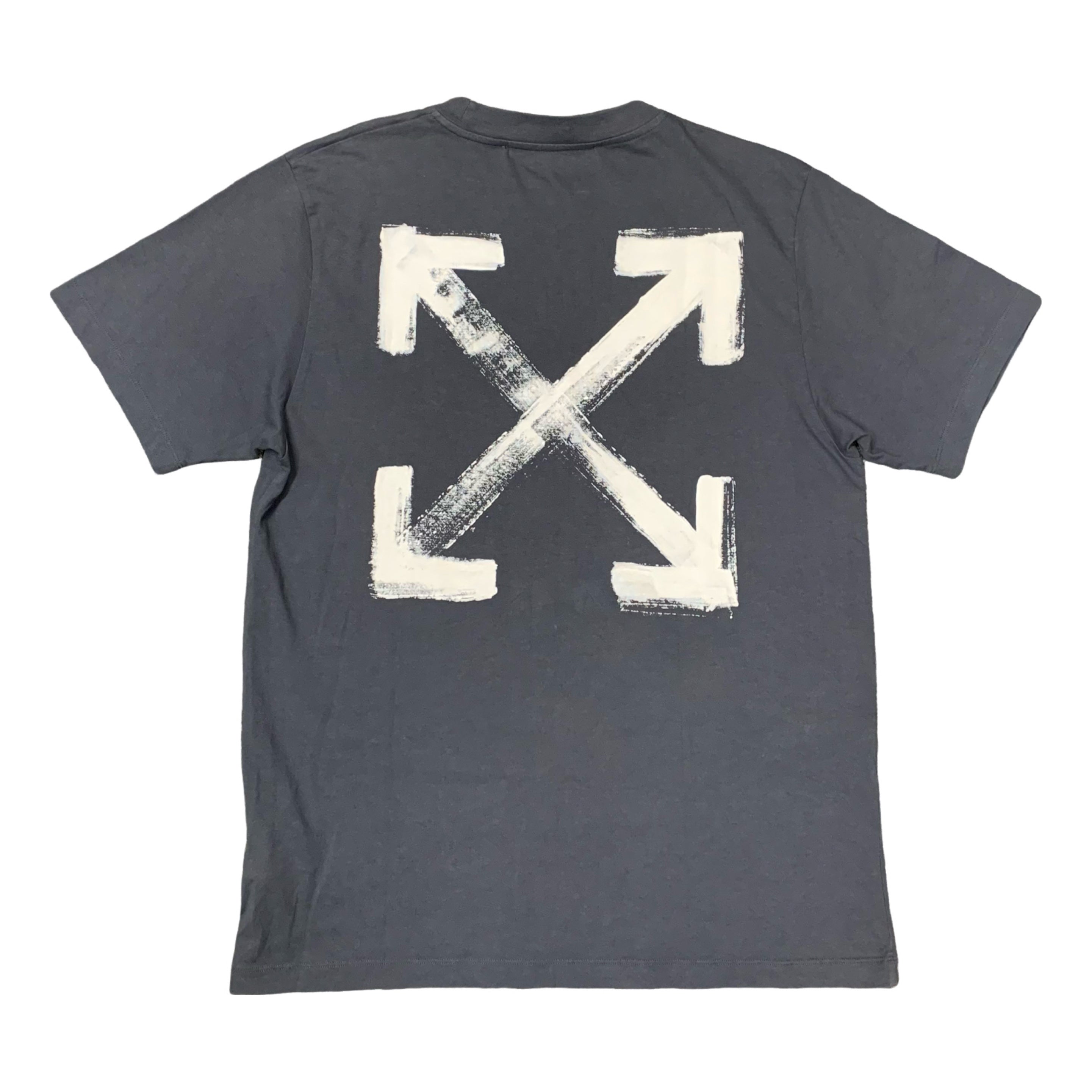 Off White Large Tee Marker Arrows Blue T-Shirt Virgil Abloh