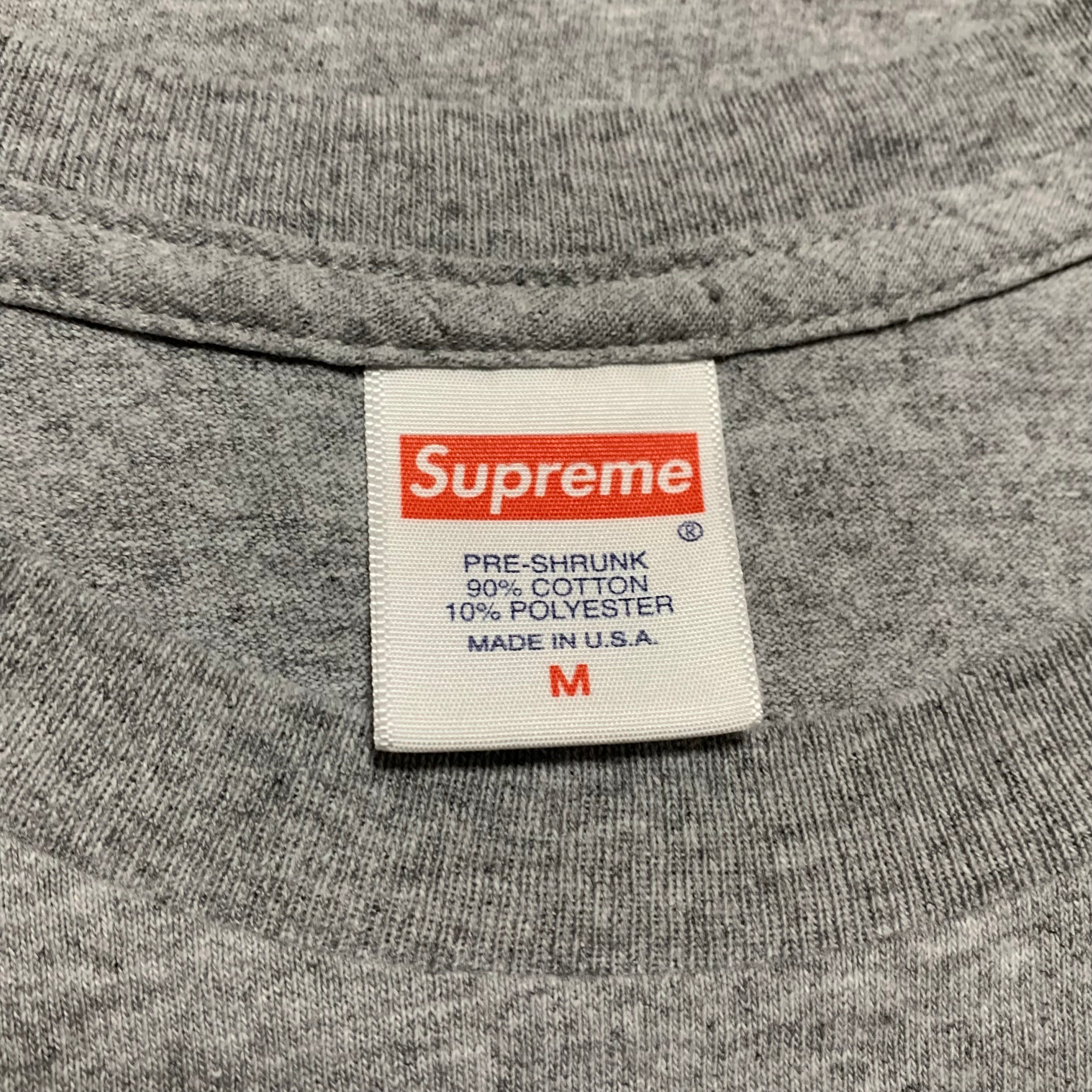 Supreme Medium Box Logo Ralph Steadman Grey Tee 2022