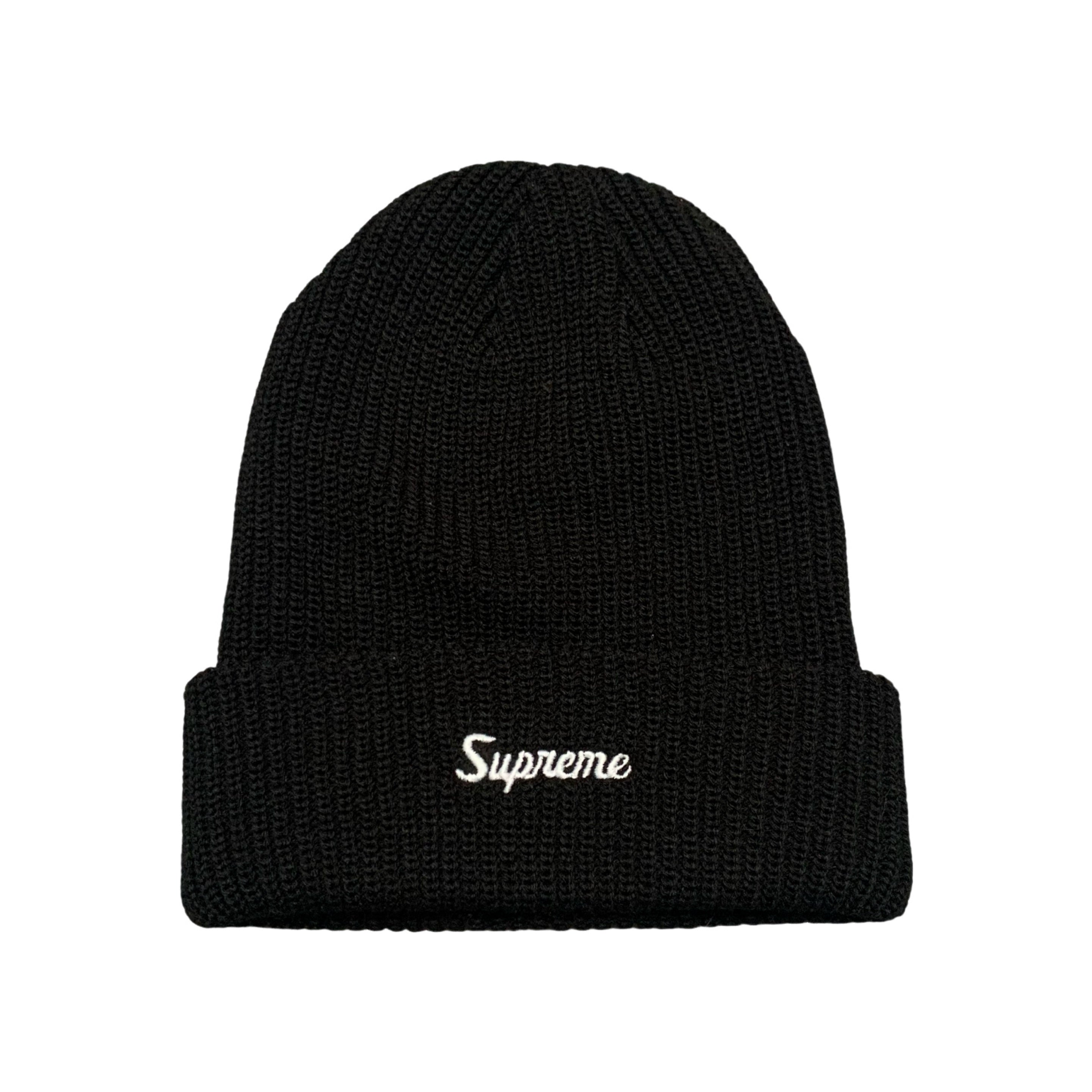 Supreme Beanie Black Beanie Hat