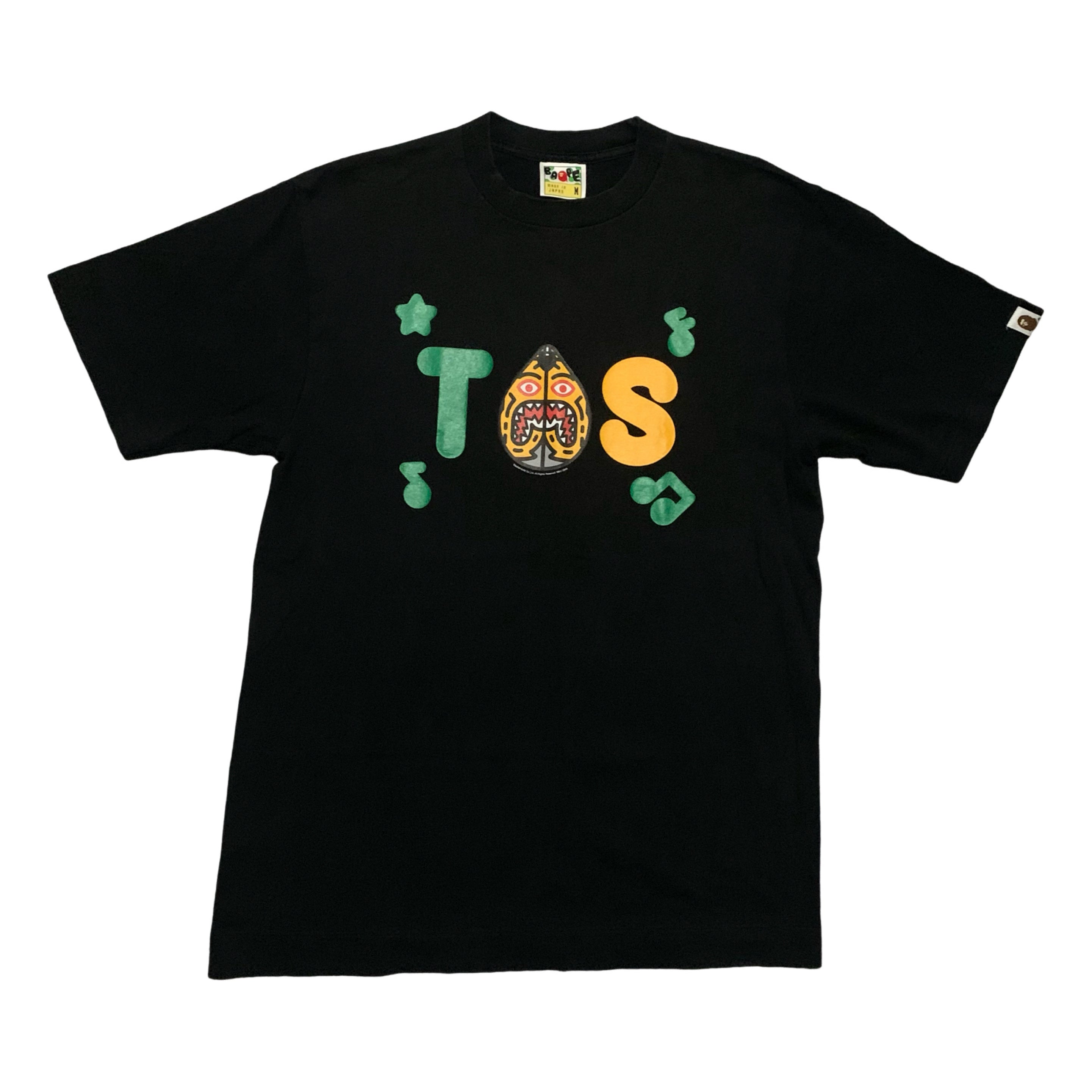 Bape Medium Shark Teriyaki Source Black Tee A Bathing Ape 2009