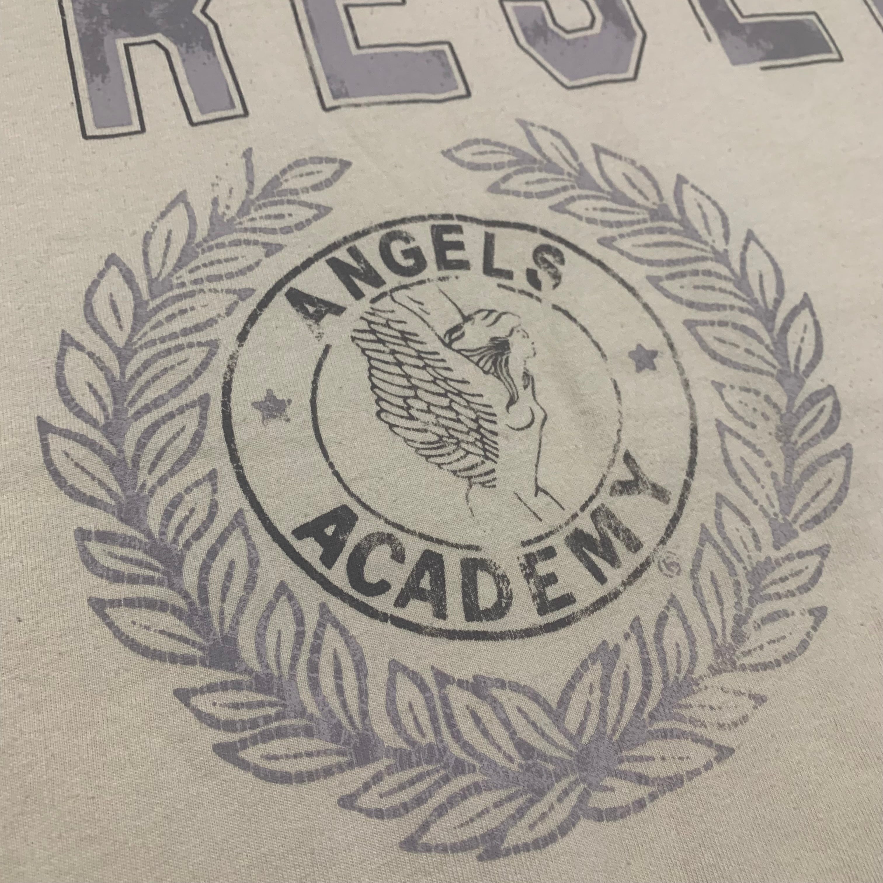 Represent Small Angels Academy Vintage White Tee