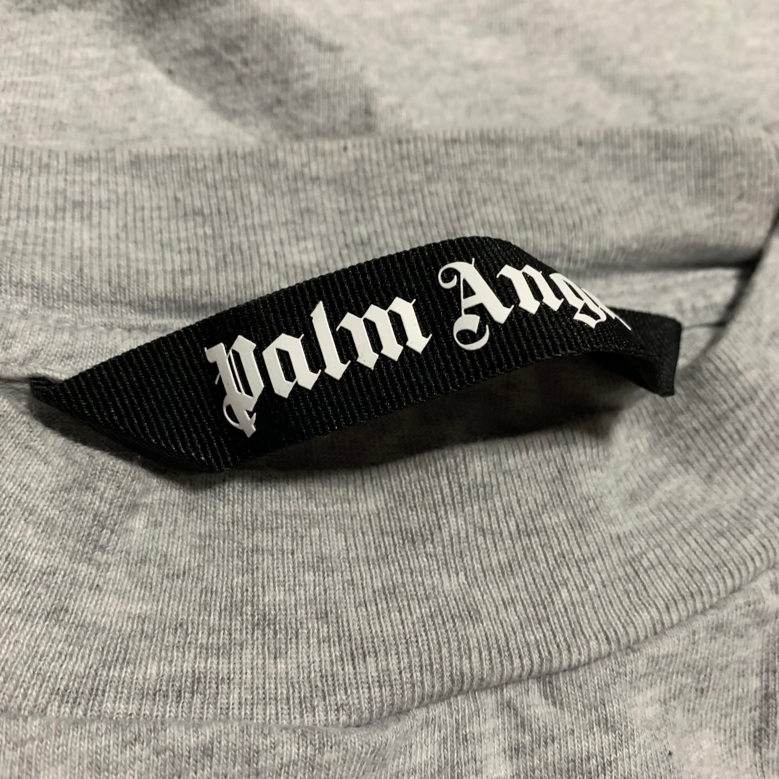 Palm Angels Small Classic Logo Grey Tee