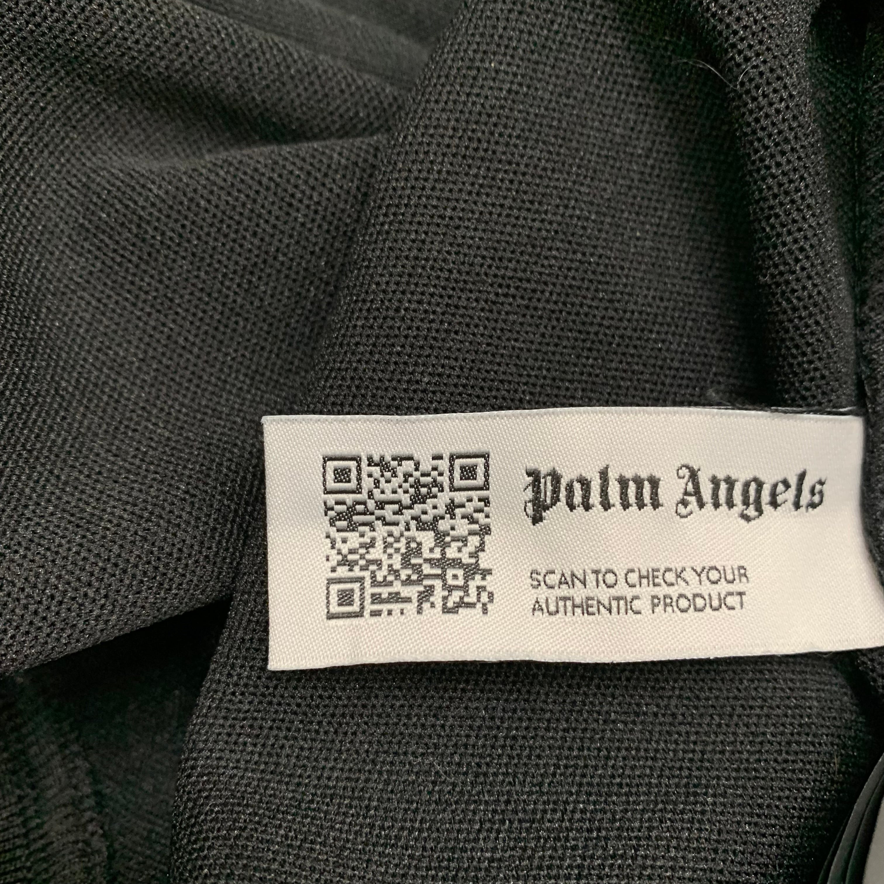 Palm Angels XL Jacket Classic Black Track Jacket Top