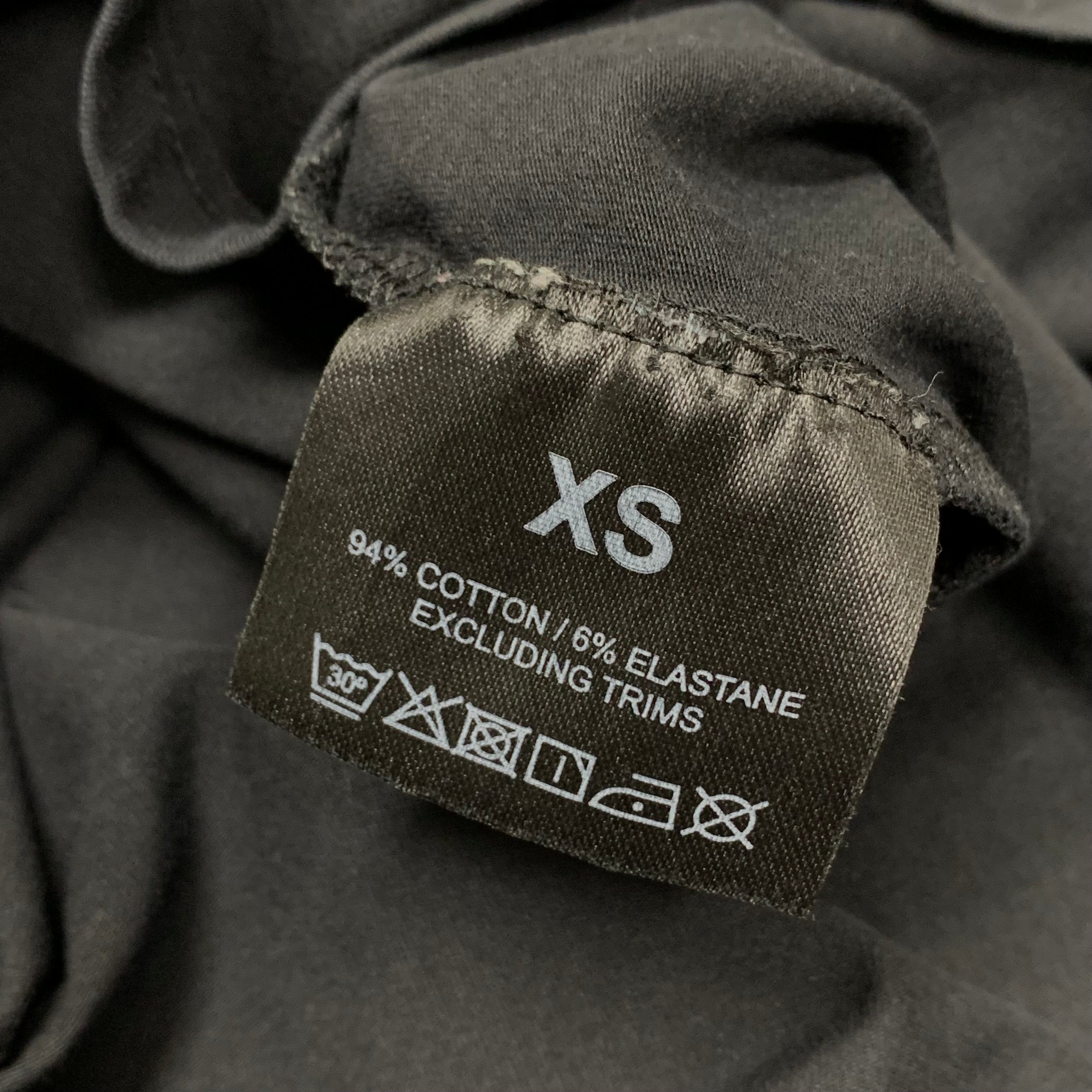 Represent XS Tank Top 247 On A Mission Jet Black Sleeveless Top
