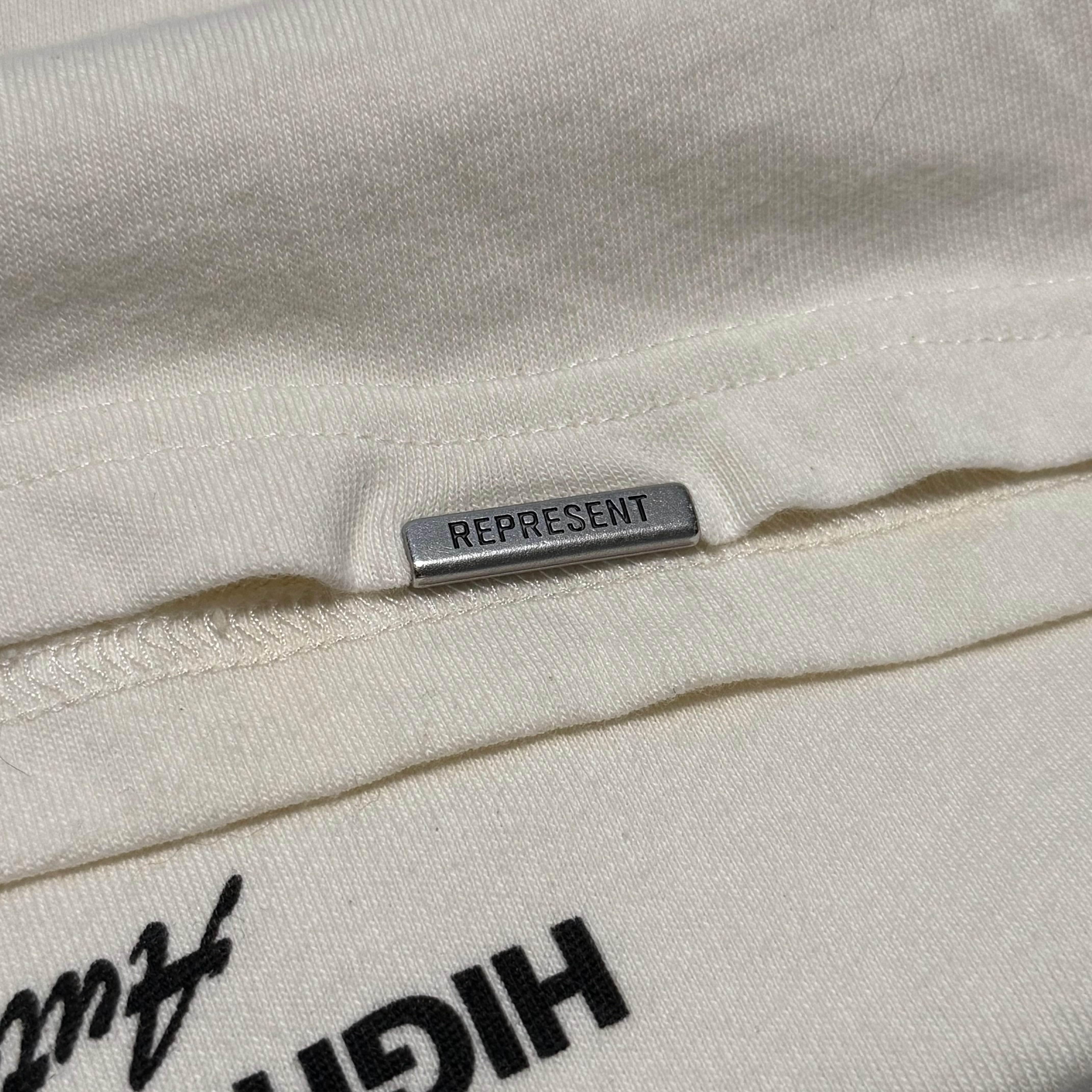 Represent XS Premium Flat White Tee