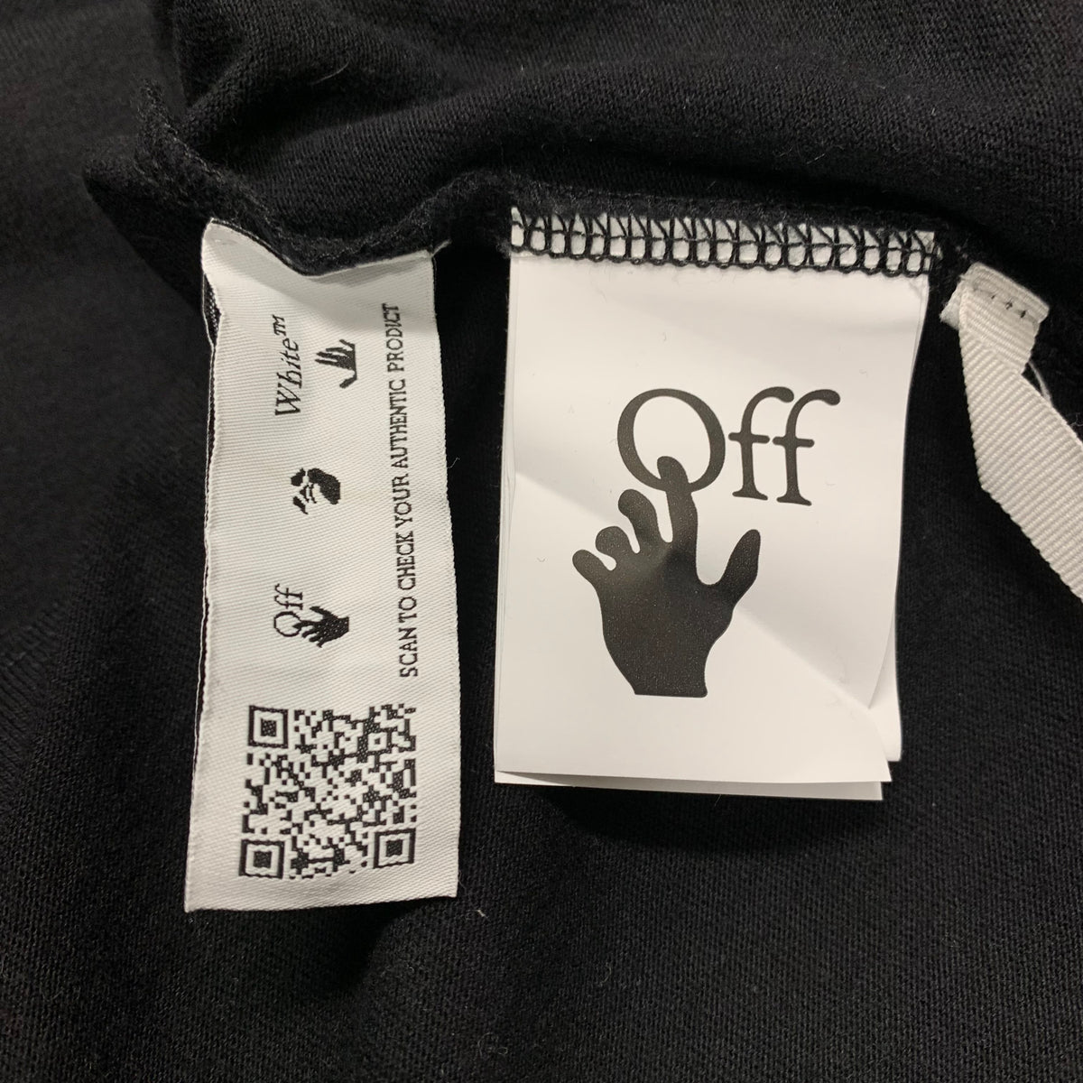 Off White Small Tee Marker Arrows Black T-Shirt Virgil Abloh