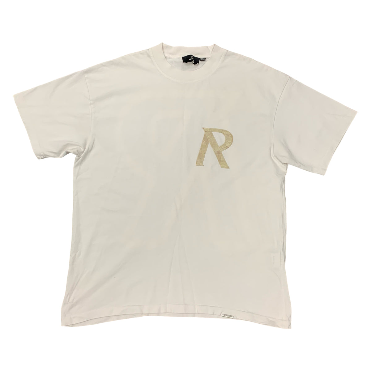 Represent Medium Tee Initial Masking Tape White T-Shirt