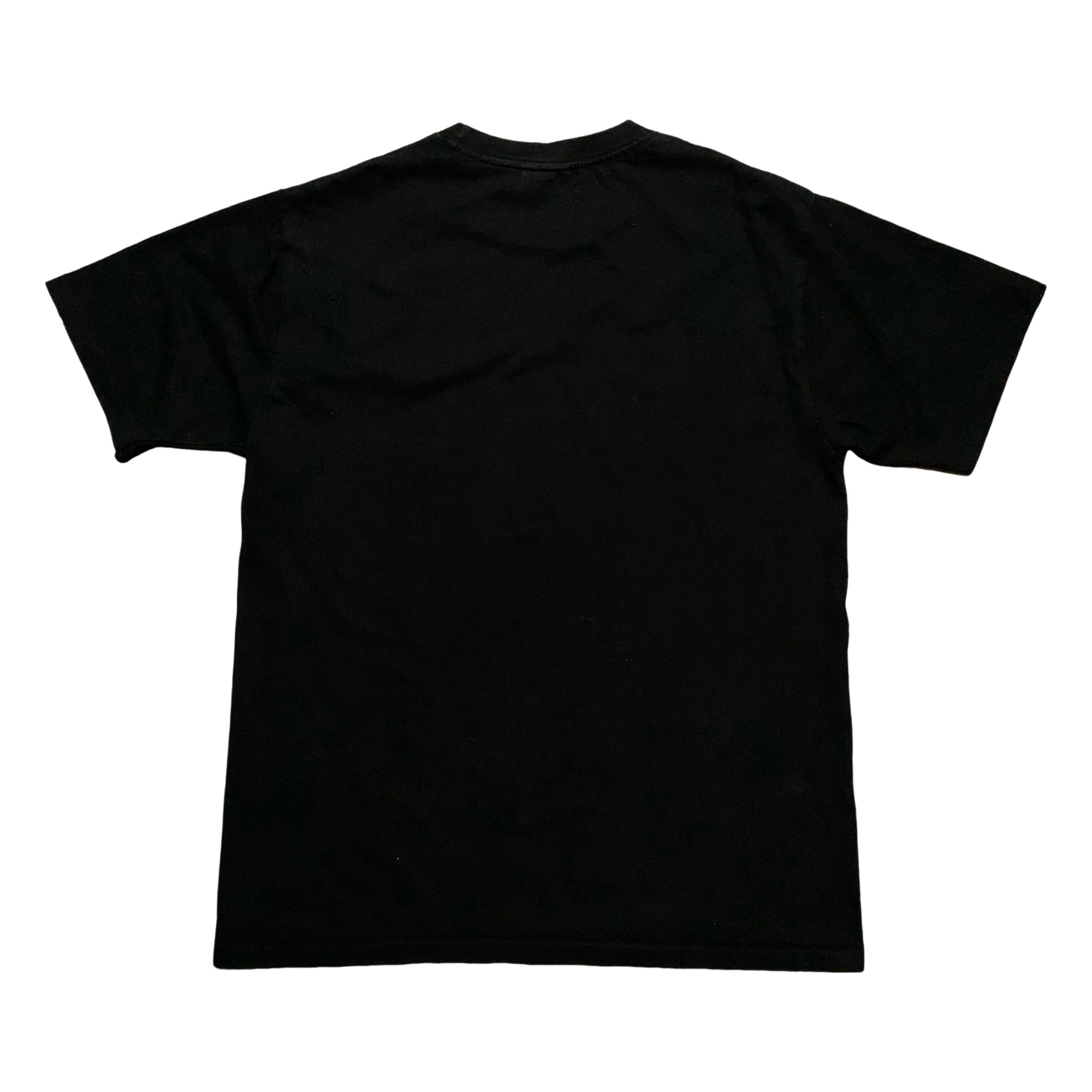 Bape Large College Tartan Black Tee A Bathing Ape