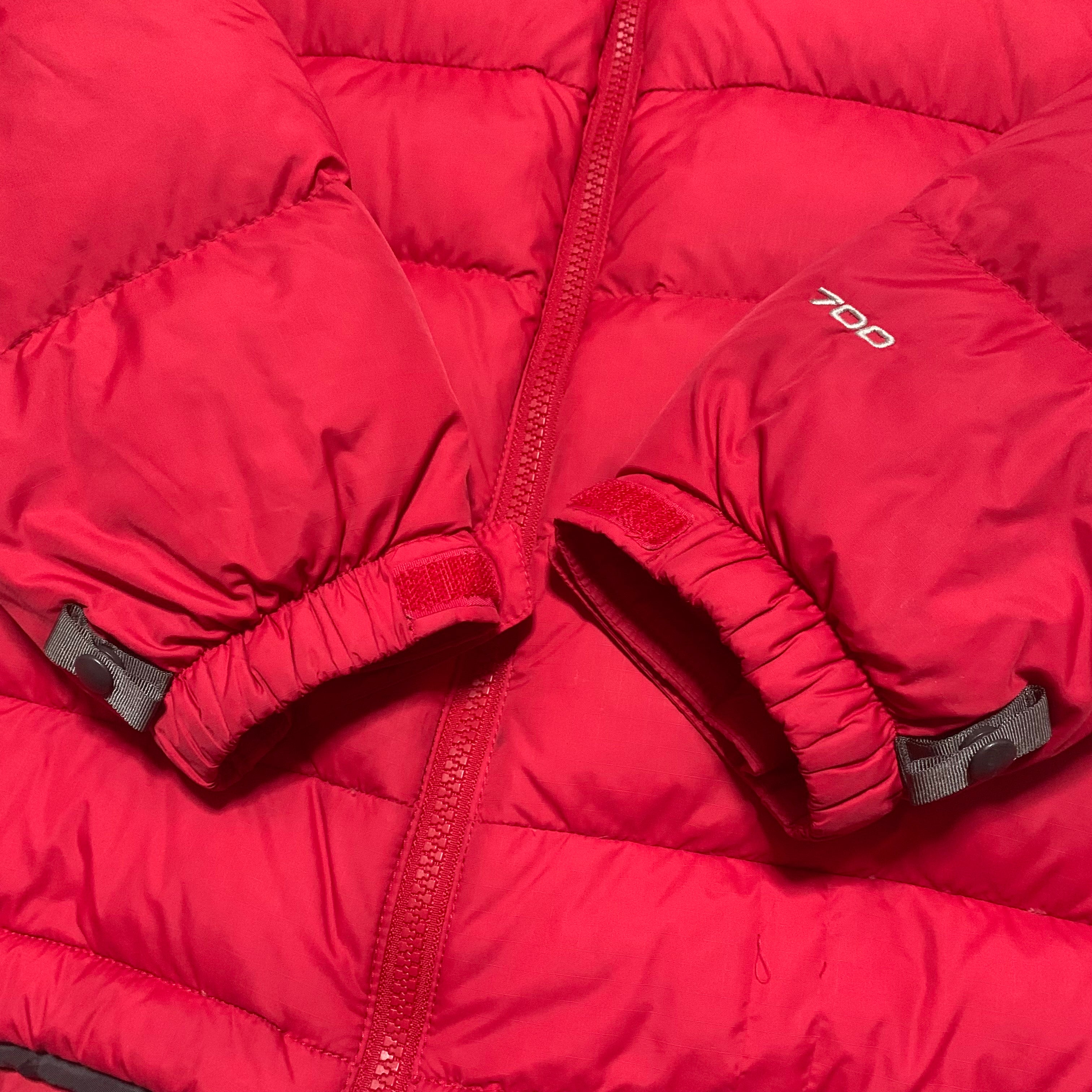 The North Face Small Puffer Red Jacket 700