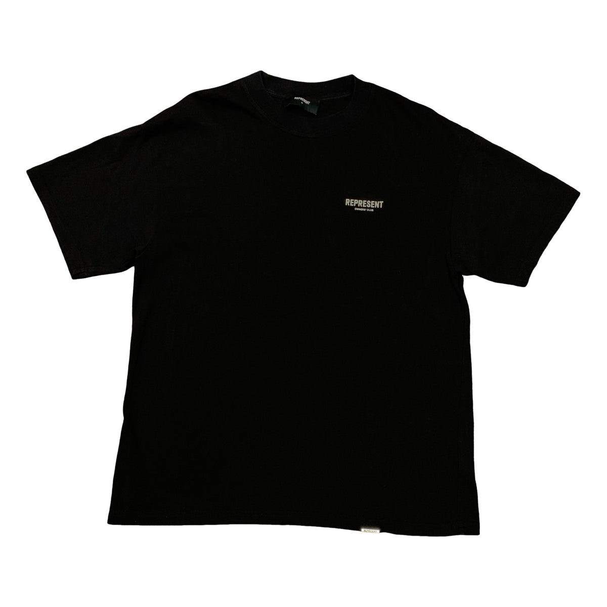Represent Medium Tee Owners Club Jet Black T-Shirt