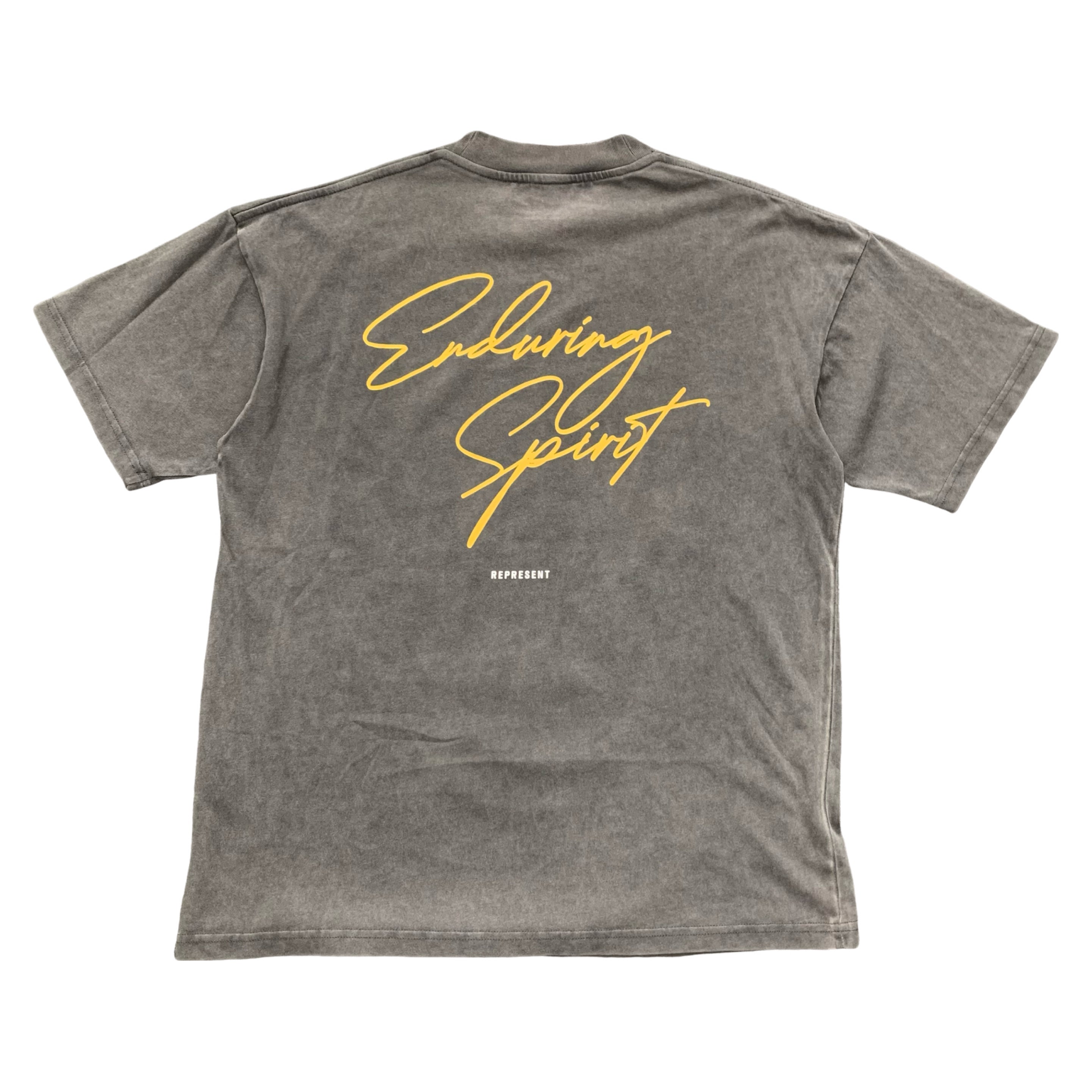 Represent Small Tee Enduring Spirit Vintage Grey T-Shirt