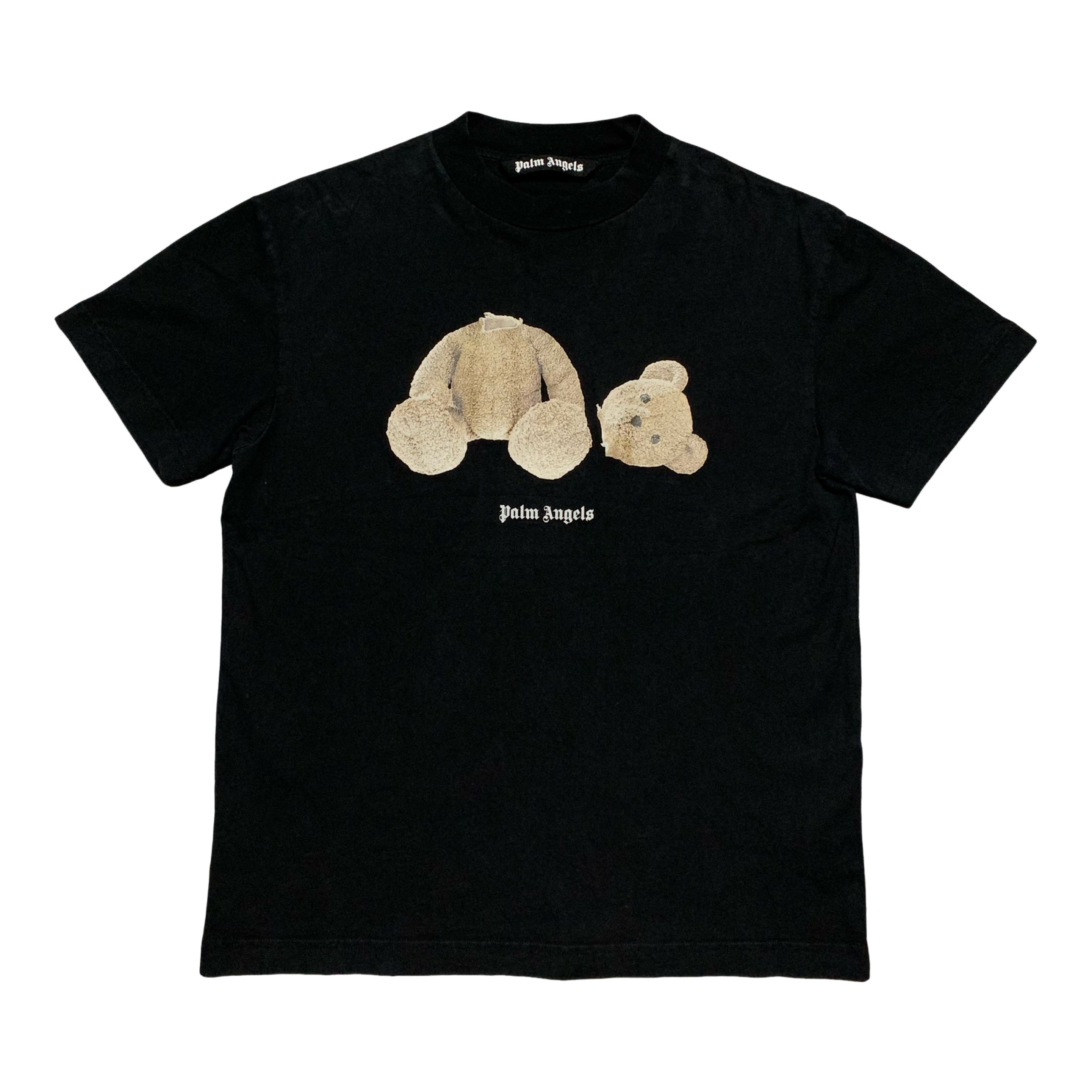 Palm Angels Large Kill The Bear Classic Black Tee