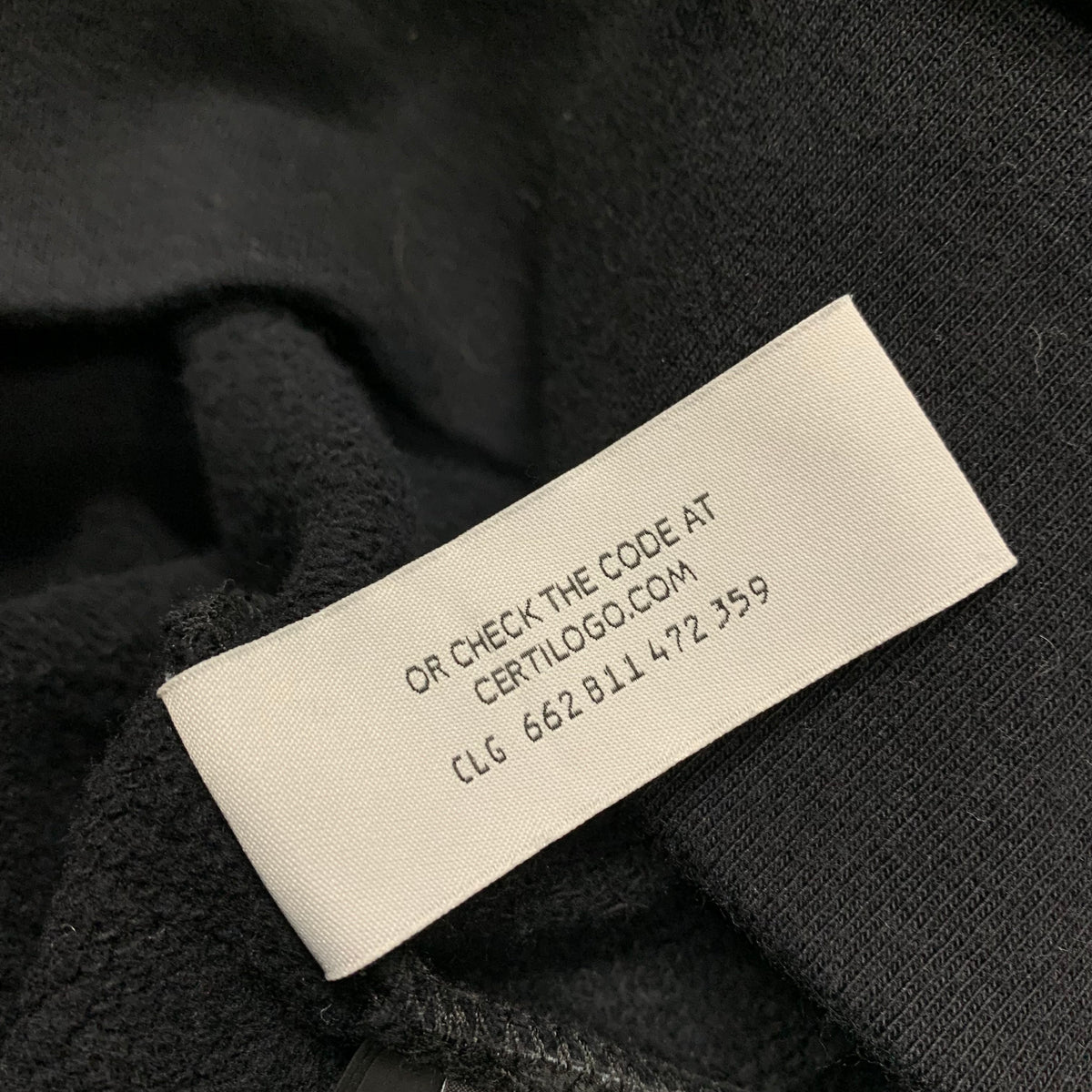 Palm Angels Small Hoodie Classic Black Hoodie Oversized Fit