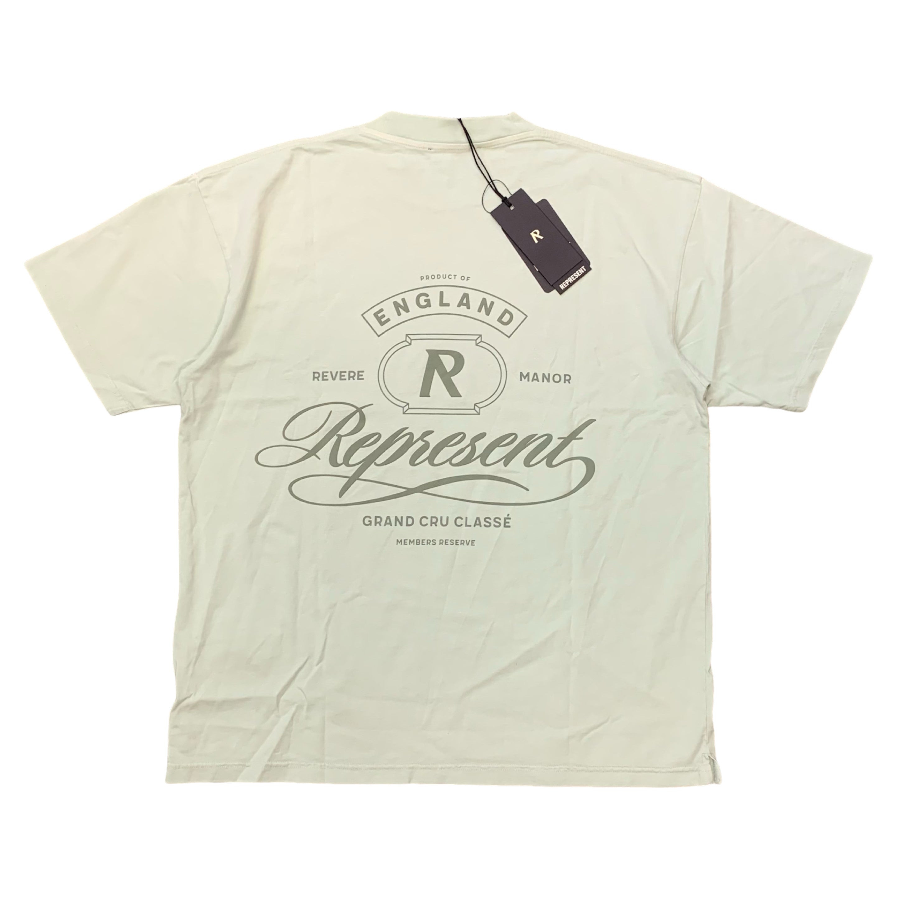 Represent Small Tee Grand Vintage Washed Sage T-Shirt
