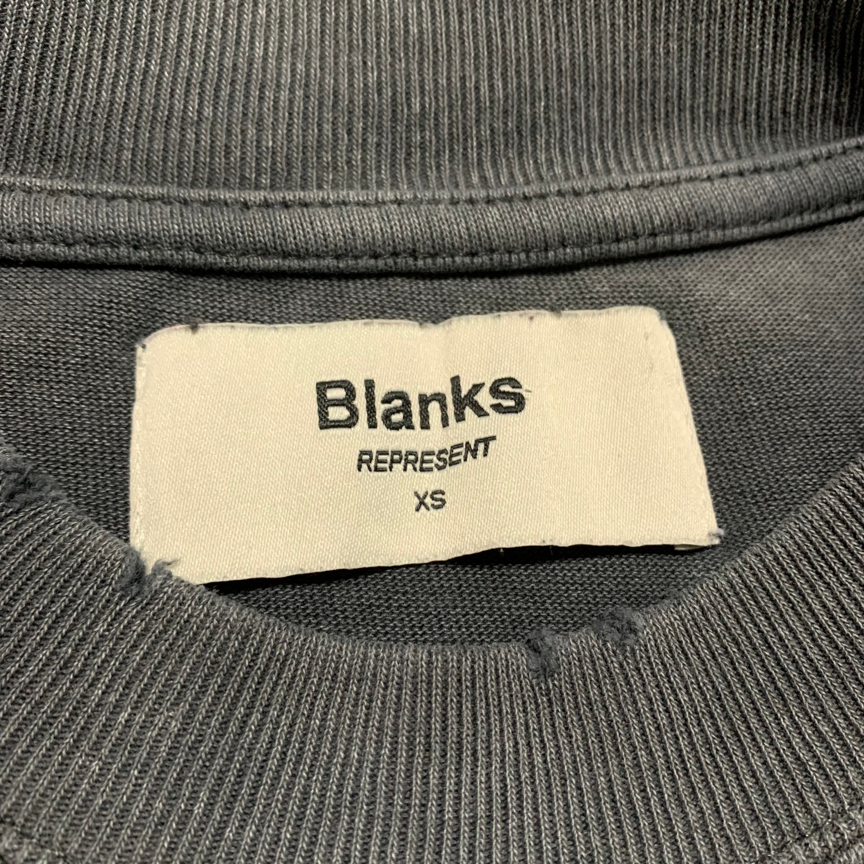 Represent XS Blanks Vintage Grey Tee
