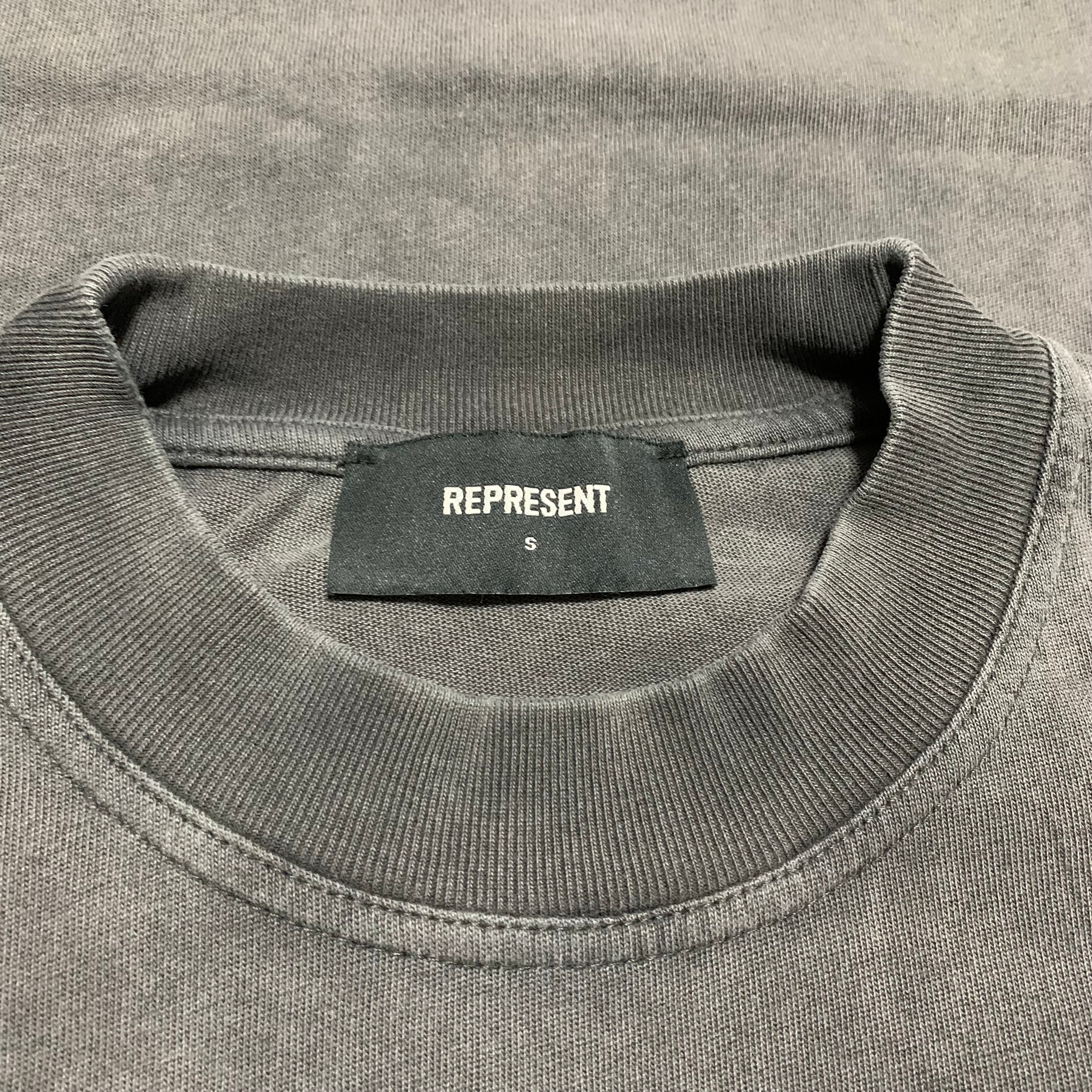 Represent Small Enduring Spirit Vintage Grey Tee