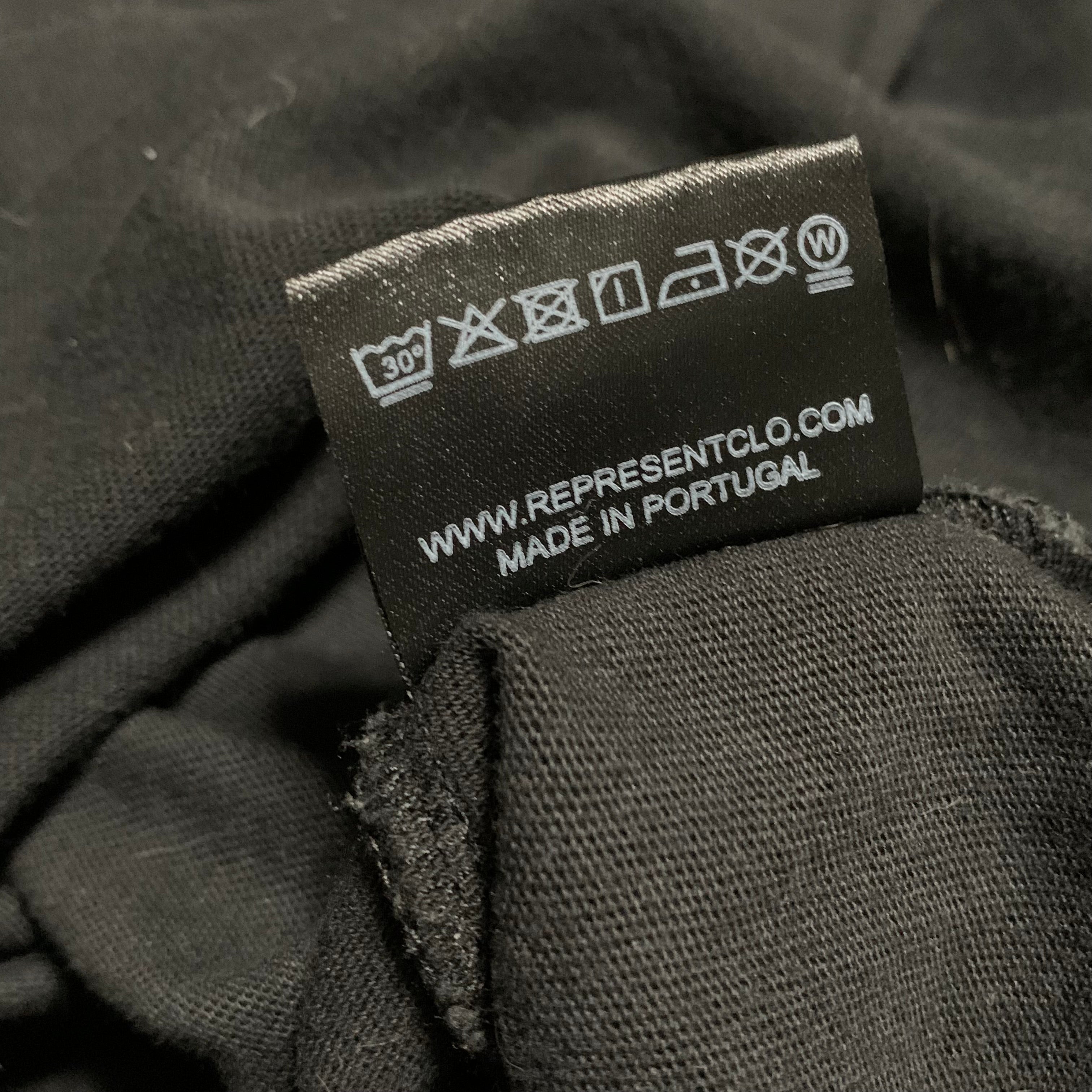 Represent XS Chrome Angel Jet Black Tee