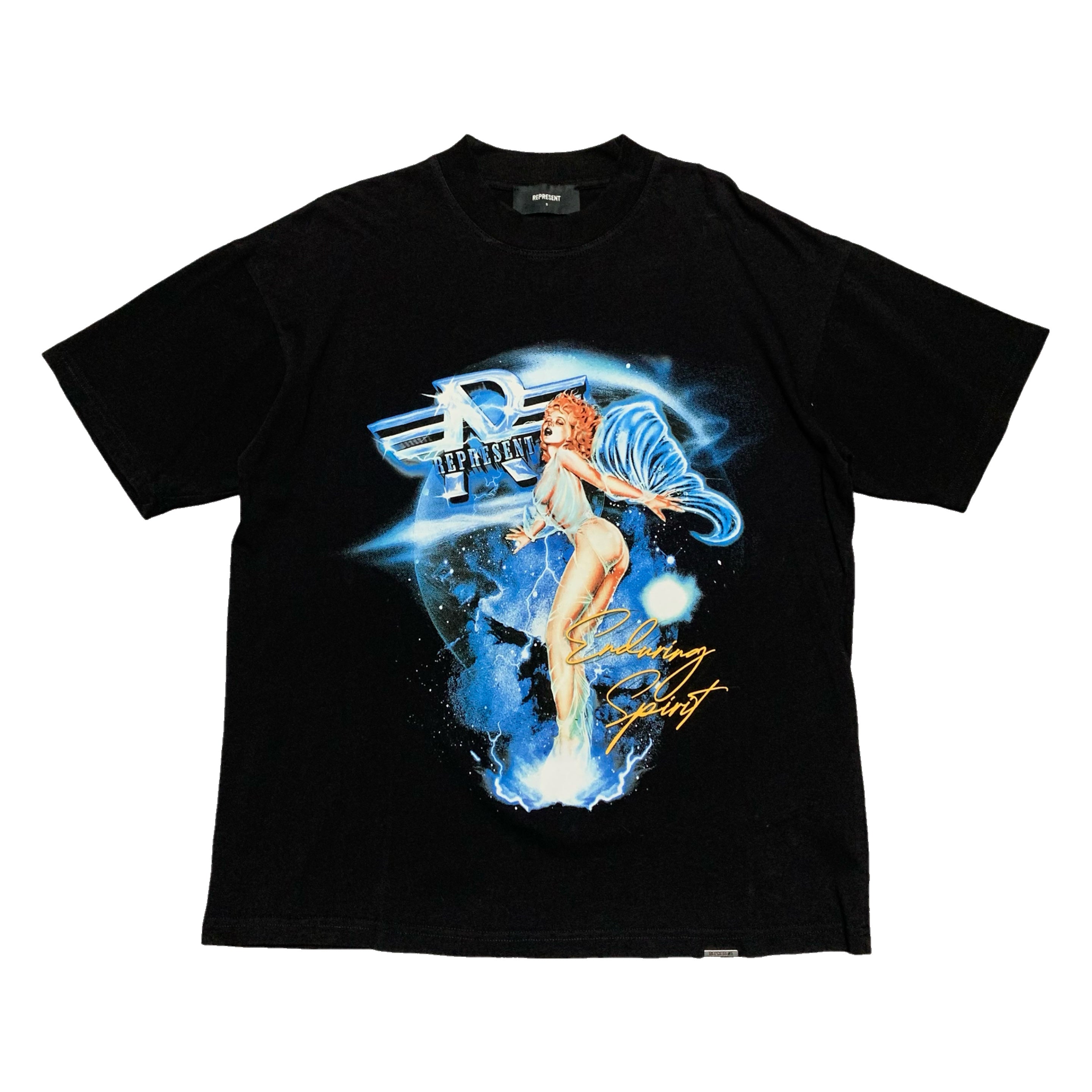 Represent Small Enduring Spirit Off Black Tee