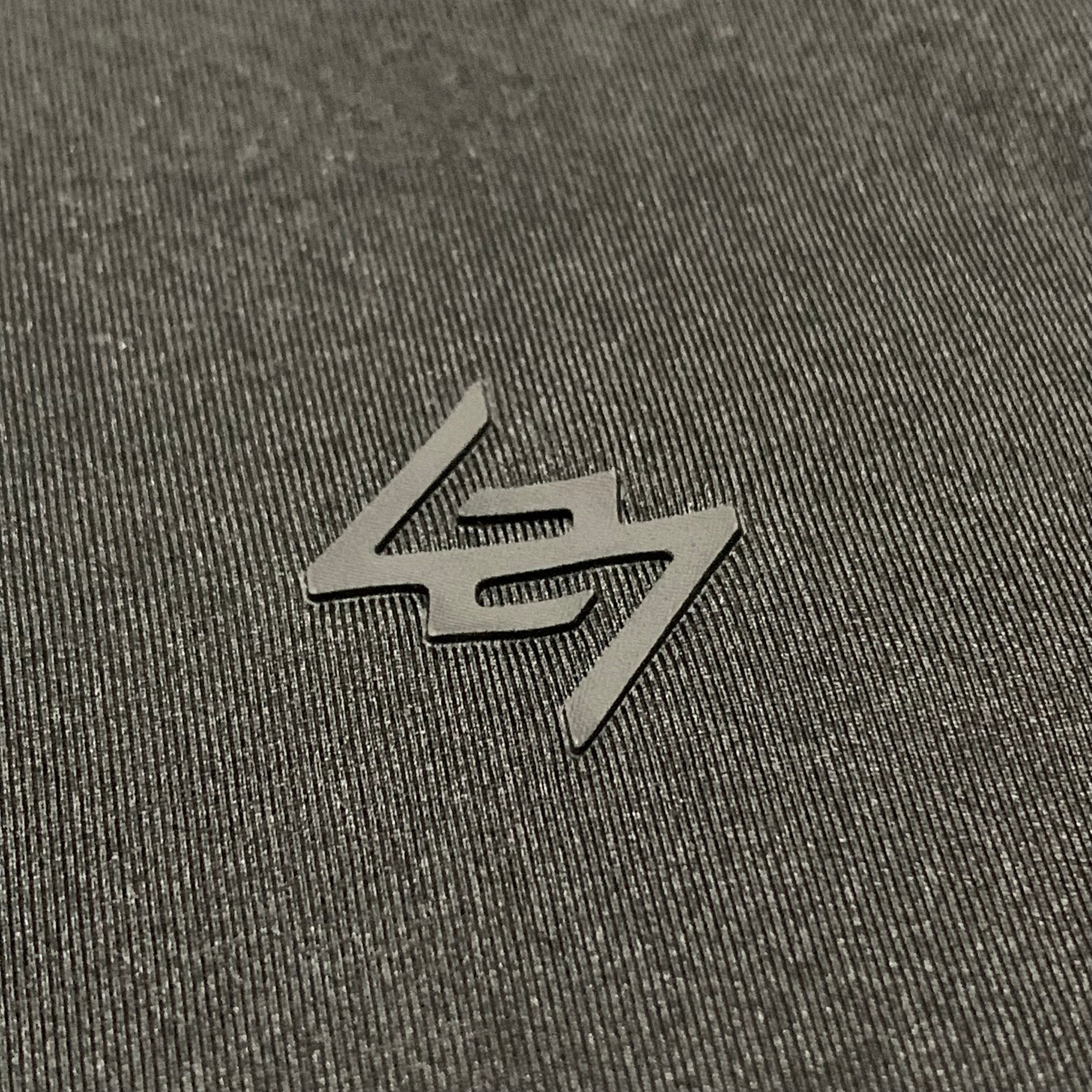 Represent Small 247 Compound Black Tee Gym Top