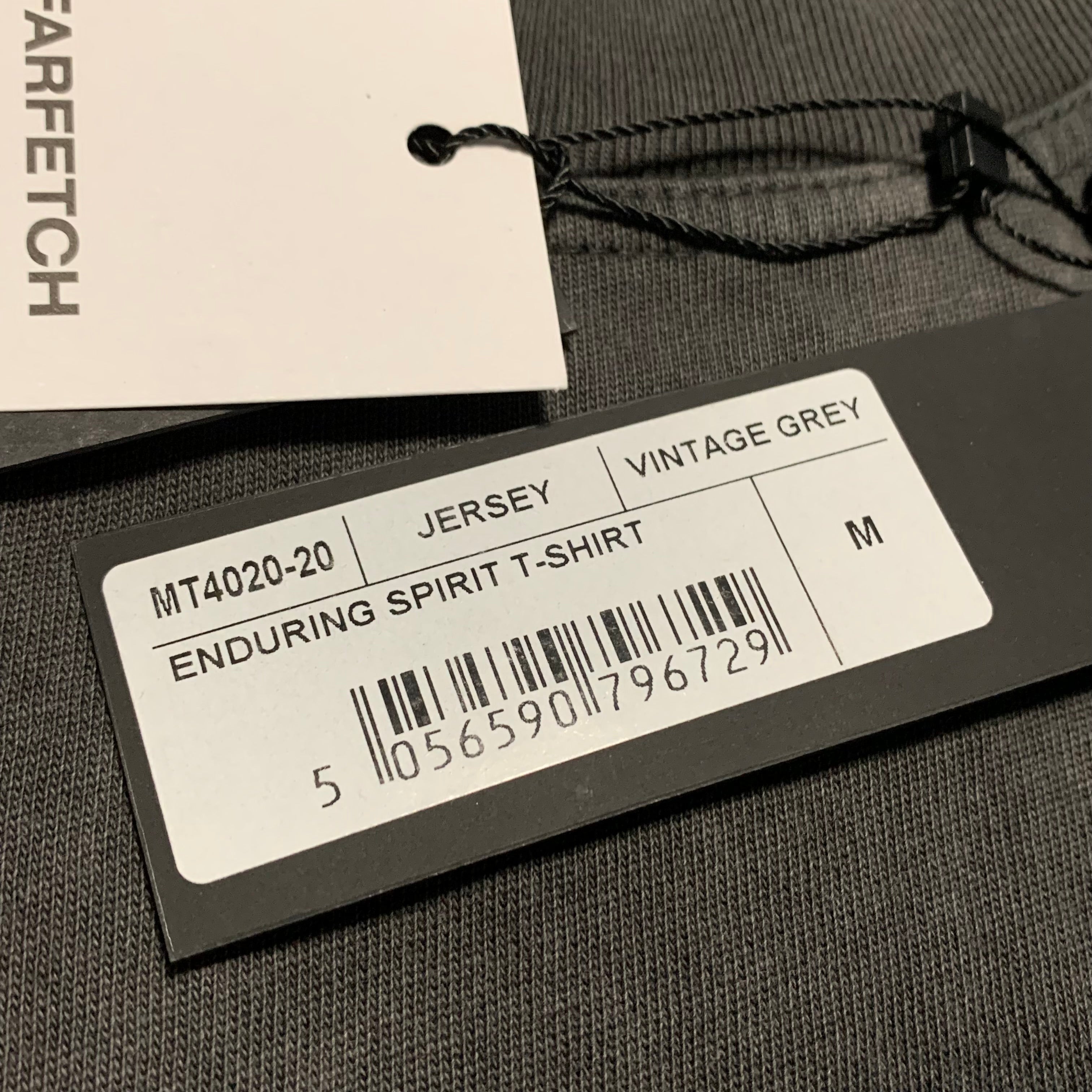 Represent Medium Enduring Spirit Vintage Grey Tee