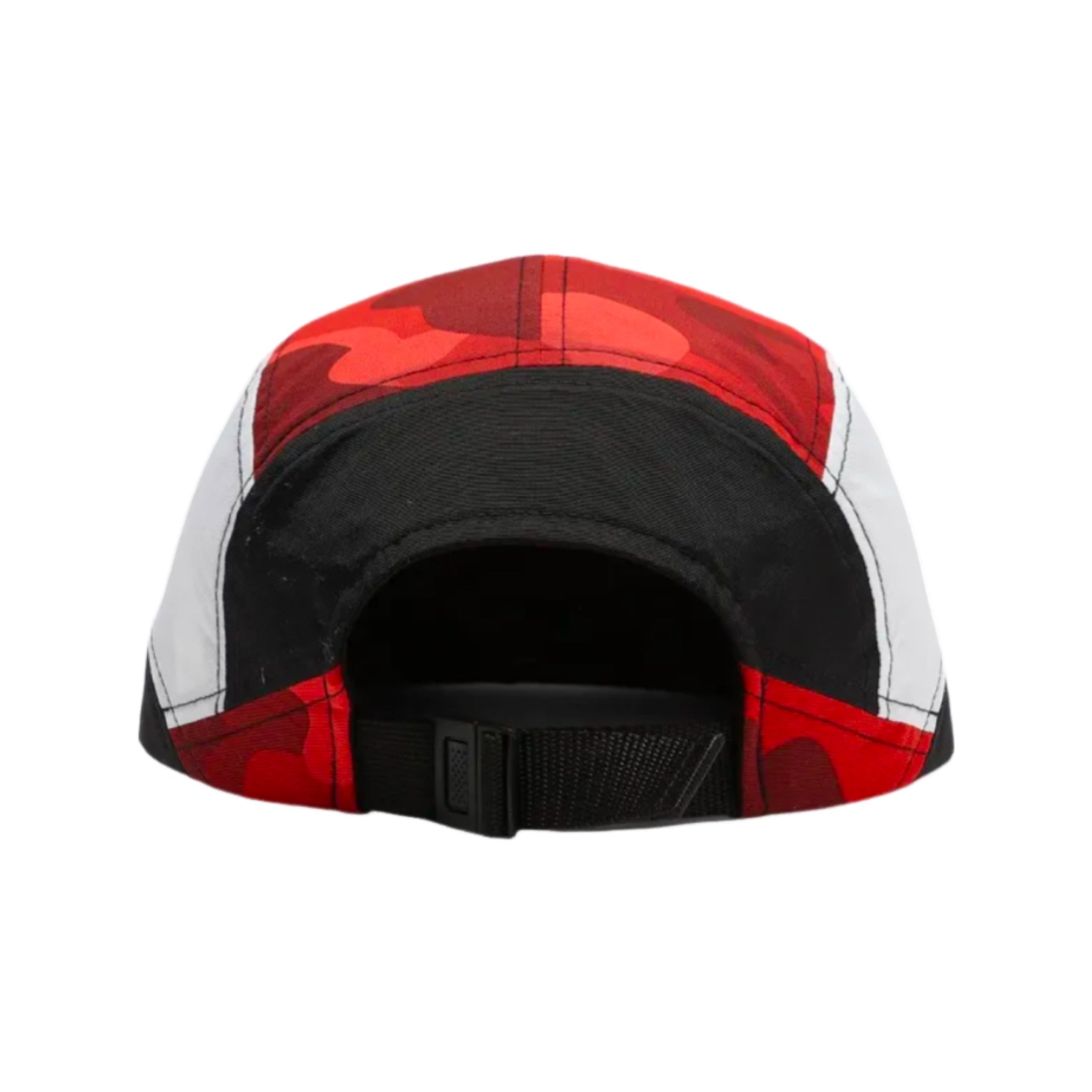 Bape Cap Red Colour Camo Black Running Cap Hat