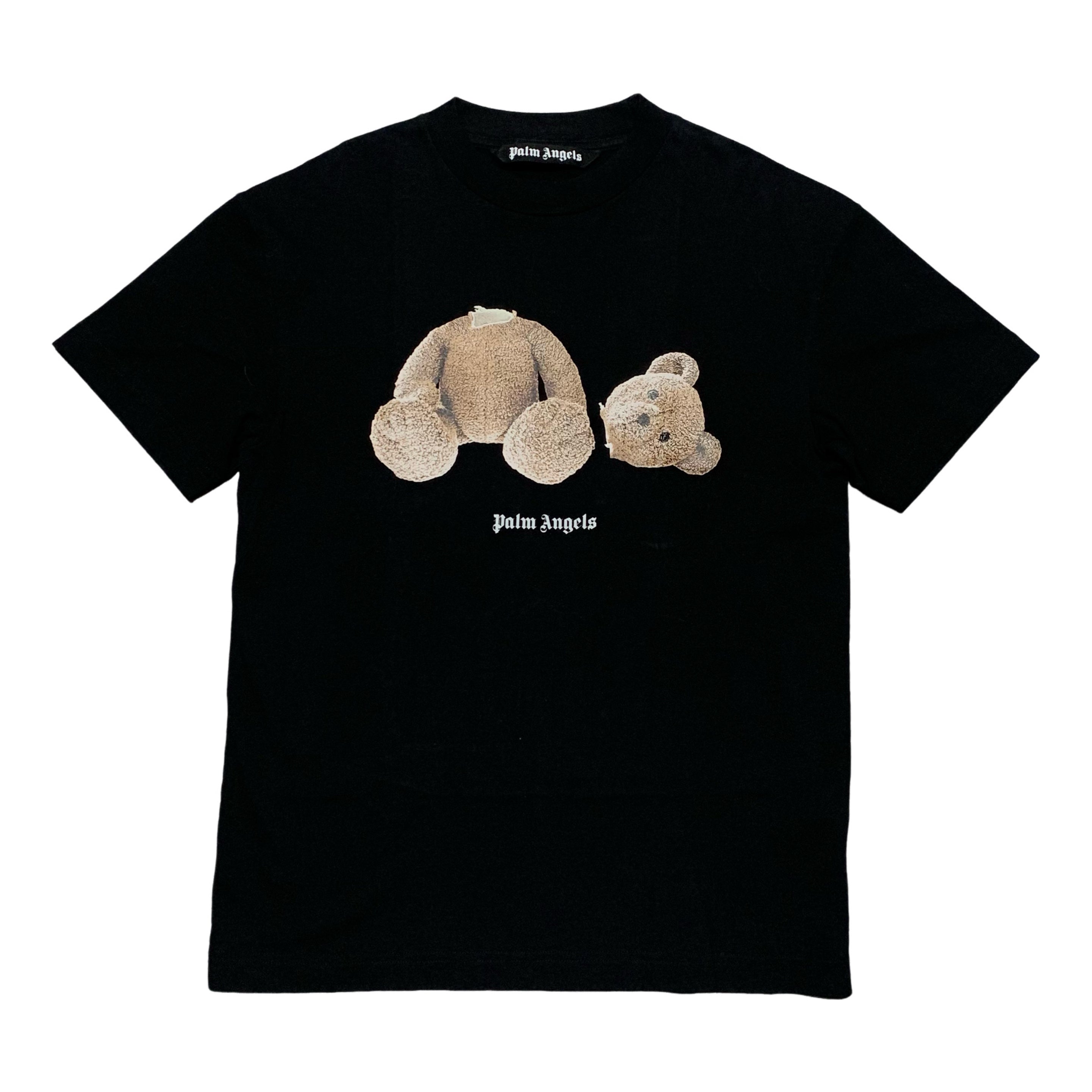 Palm Angels Small Kill The Bear Black Tee