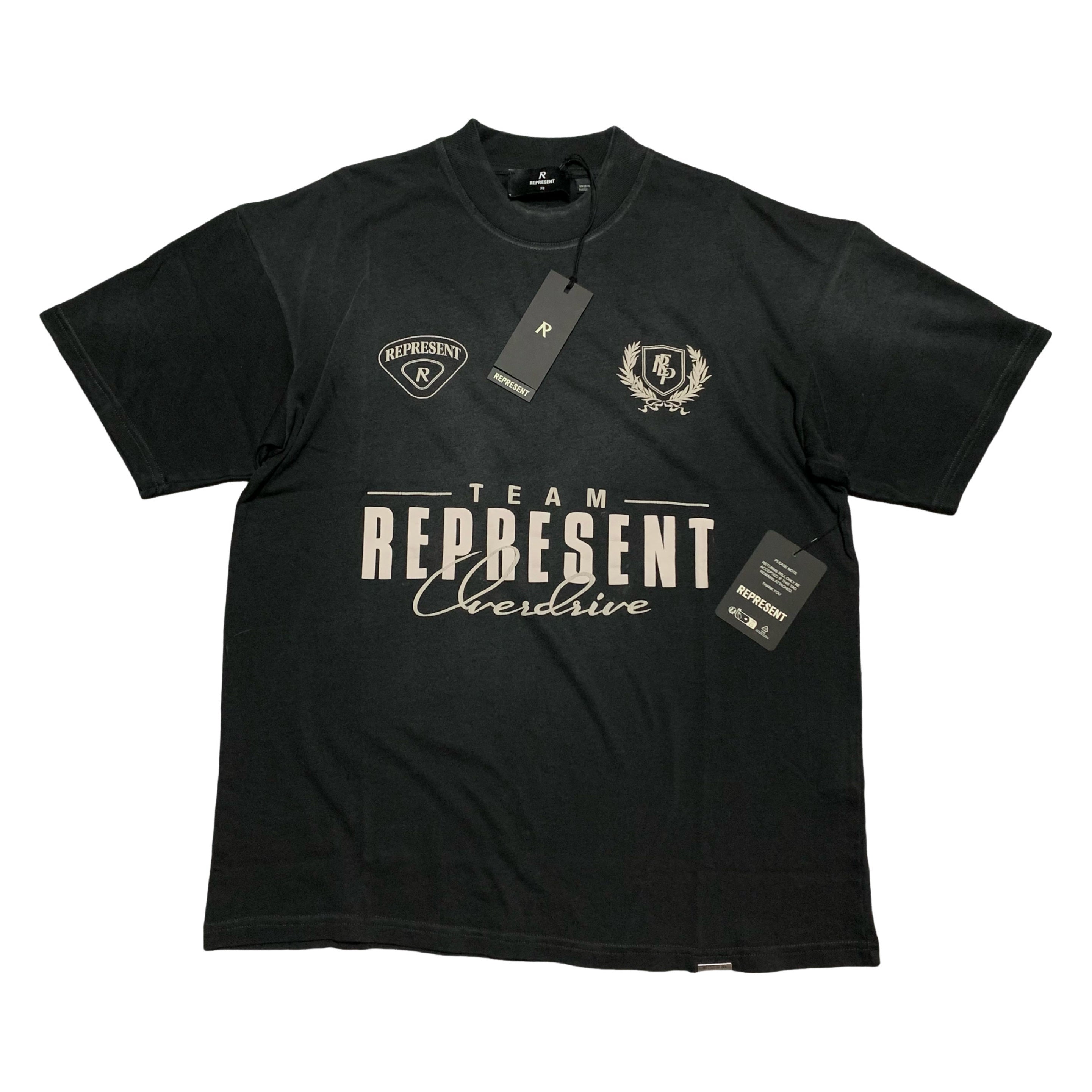 Represent XS Championship Stained Black Tee