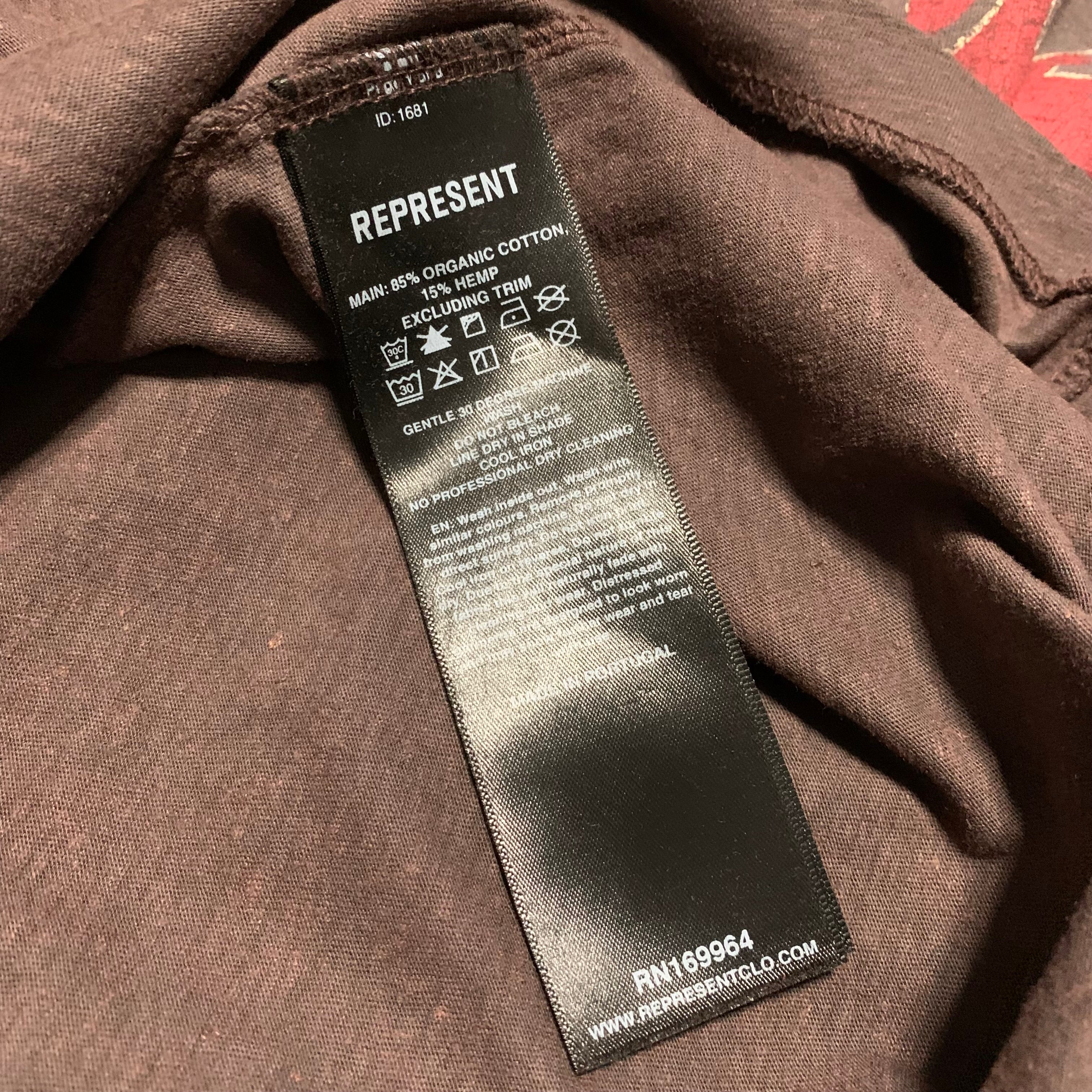 Represent Small Dream On Tour Vitkac Brown Tee